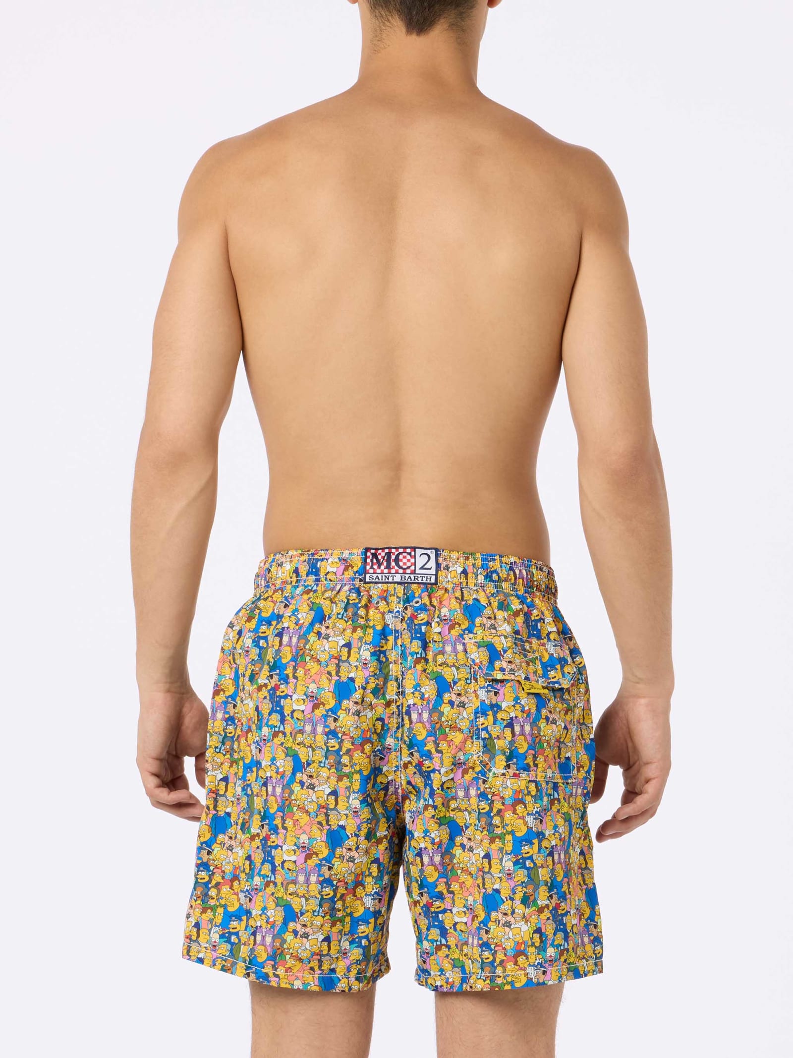 Mc2 Saint Barth Lighting Micro Fantasy Swim Shorts In Multicolor