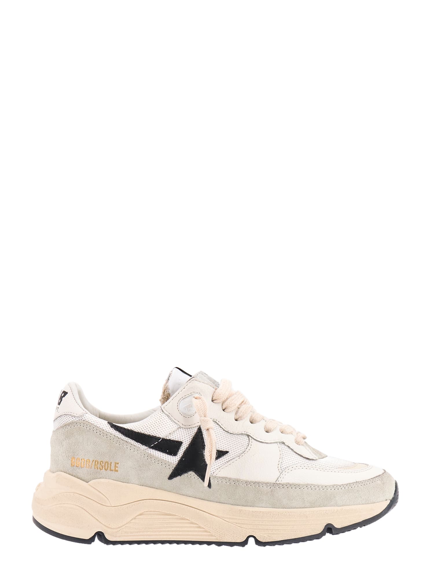 Golden Goose Running Sole Sneakers In White