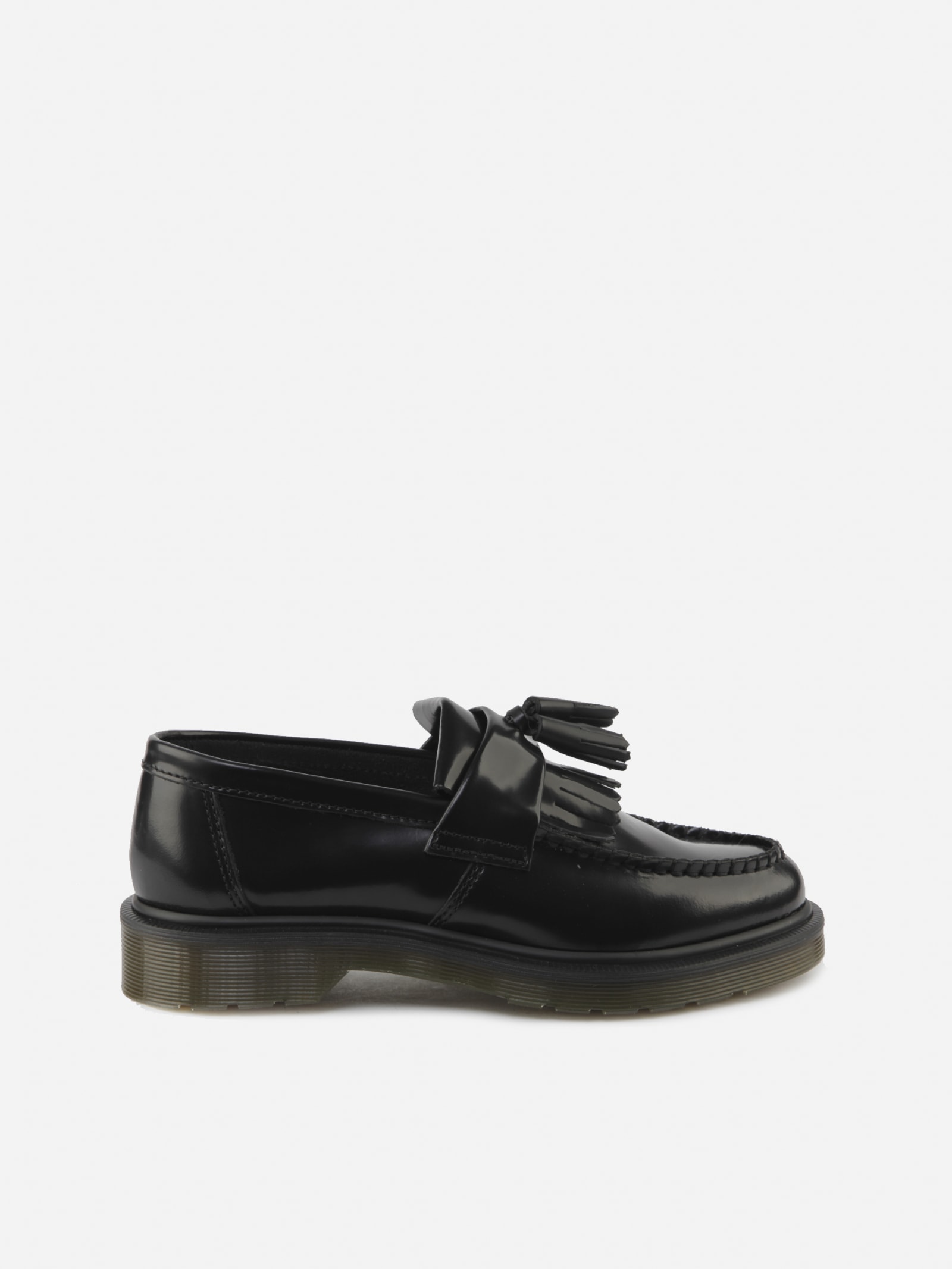 Buy Dr. Martens Adrian Moccasins In Shiny Leather online, shop Dr. Martens shoes with free shipping
