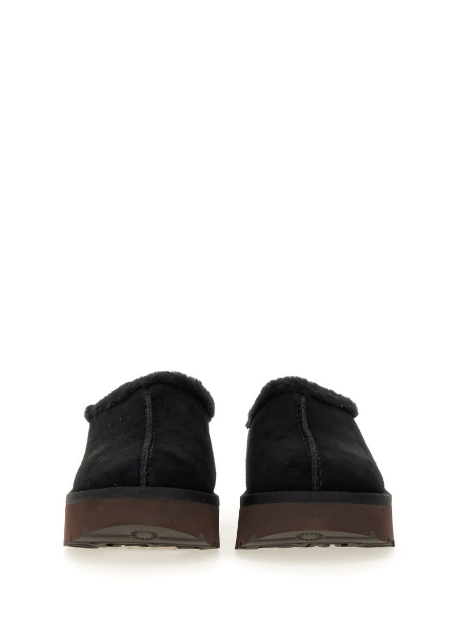 Shop Ugg New Heights Cozy Sabot In Black