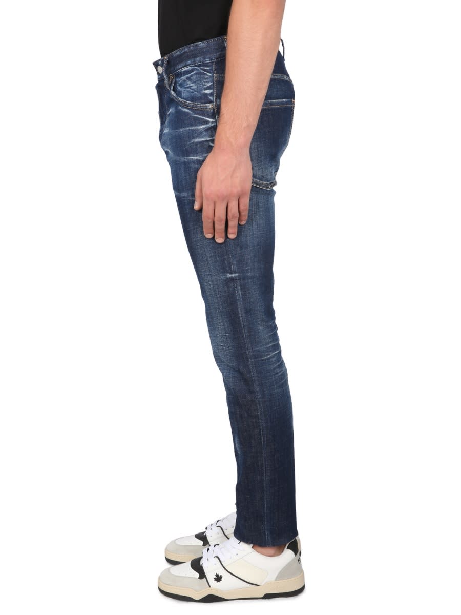 Shop Dsquared2 Cool Guy Jeans In Blue