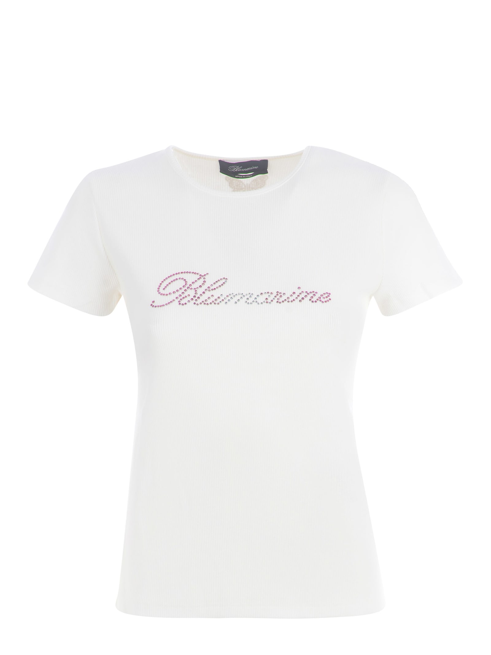 Blumarine T-shirt Blumarine In Cotone Stretch