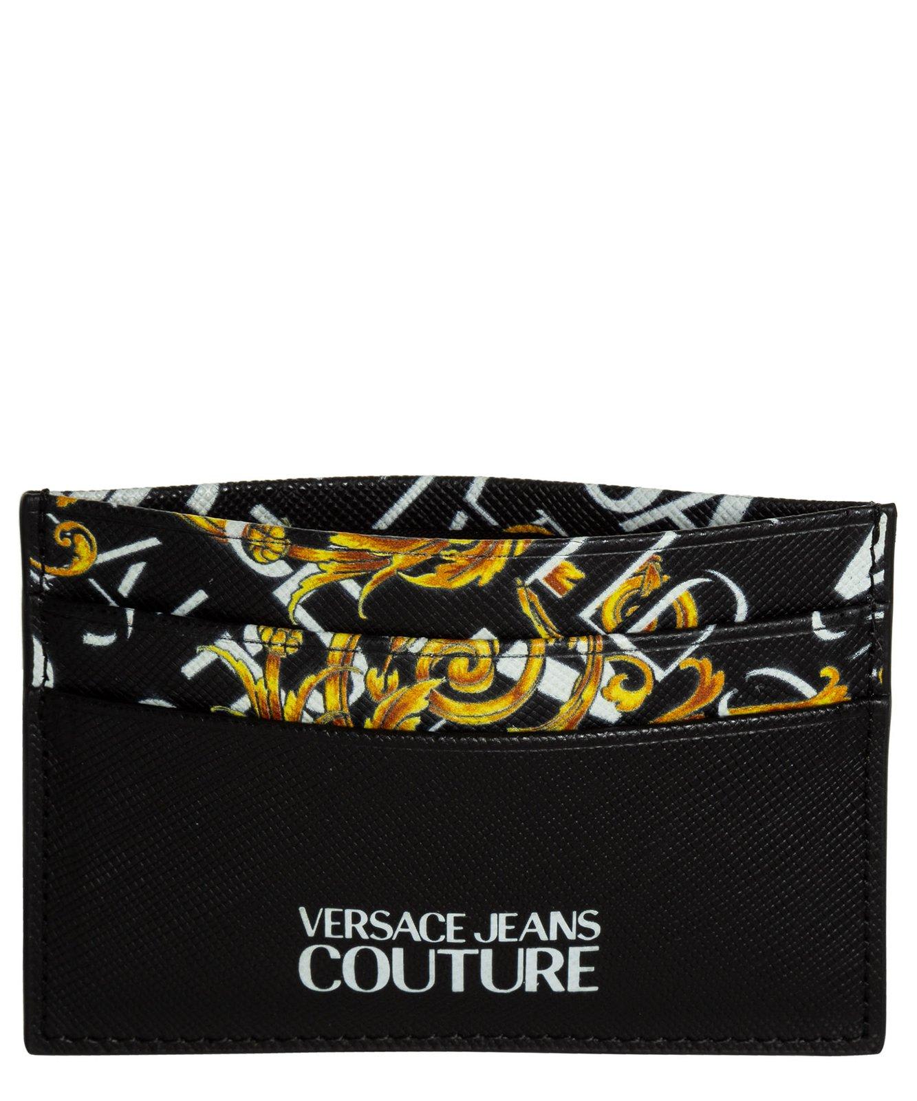 Versace Jeans Couture Logo Printed Cardholder