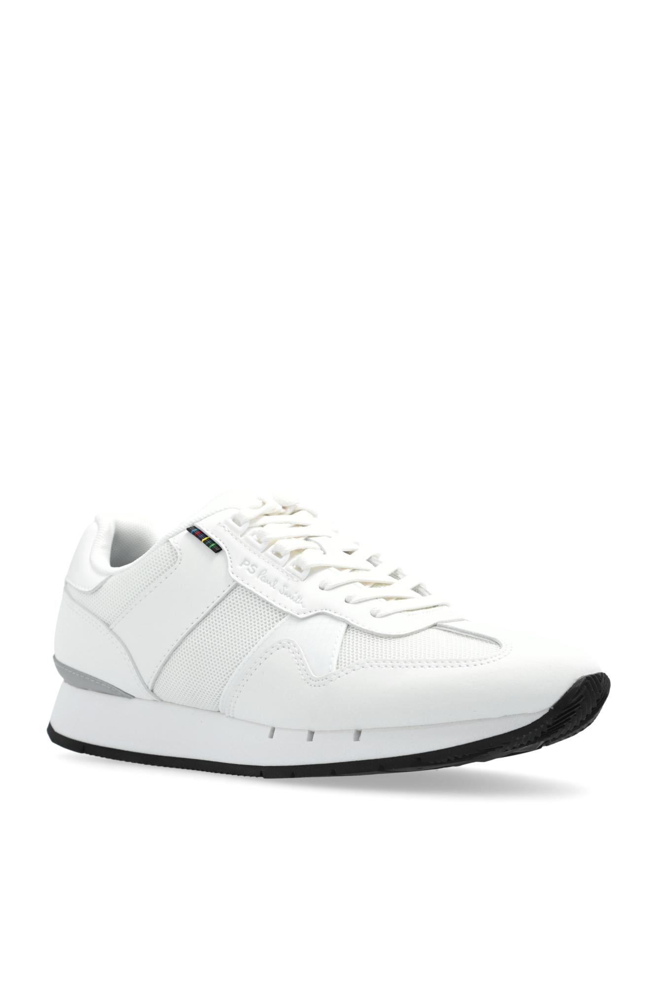 Ps By Paul Smith Ps Paul Smith Brandon Leather Sneakers In White