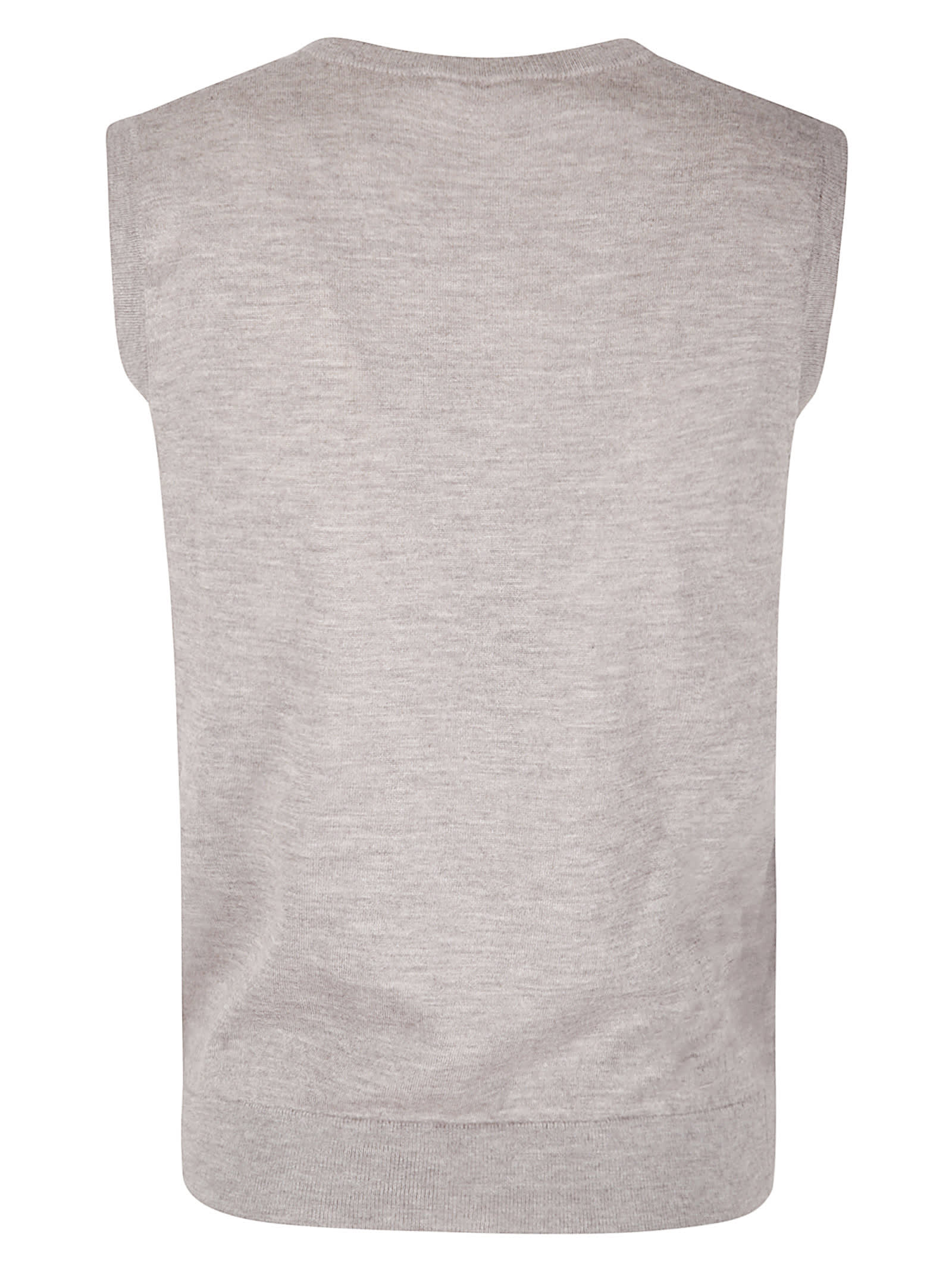 Lisa Yang Cashmere Vest In Neutral