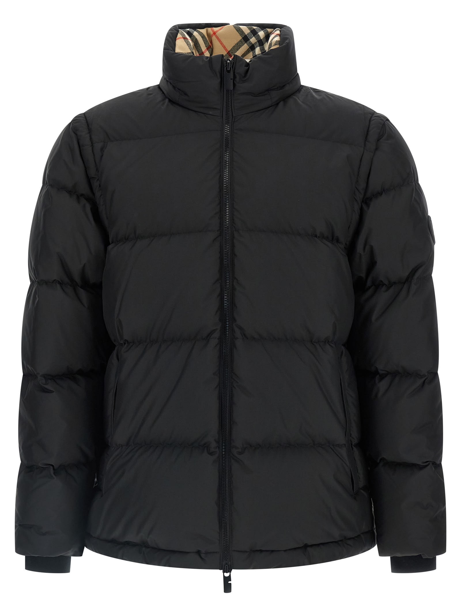 Burberry Bideford Down Jacket In Black