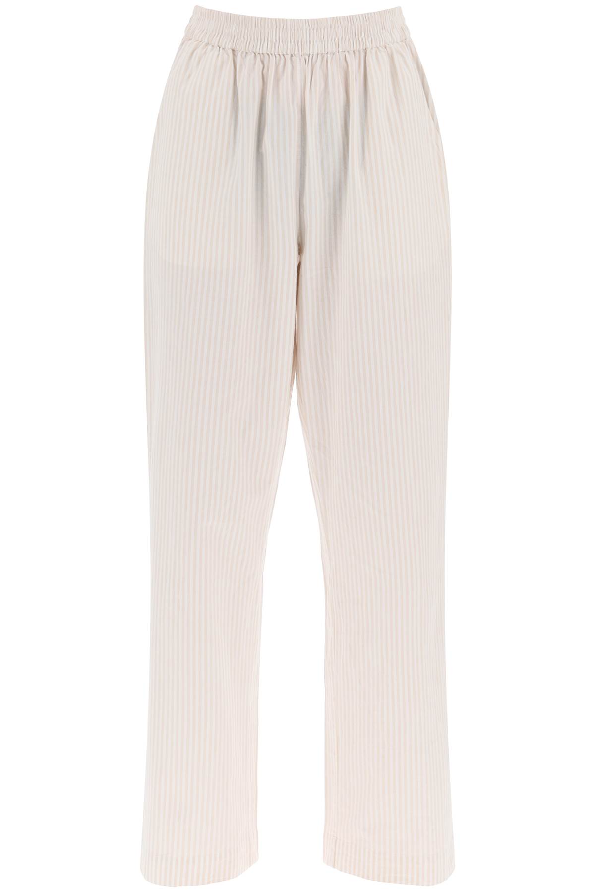 Organic Cotton Striped Claudia Pants