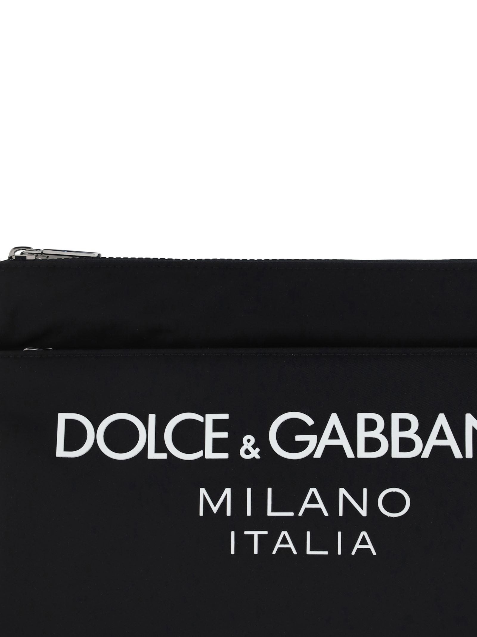 Shop Dolce & Gabbana Clutch Bag In Black