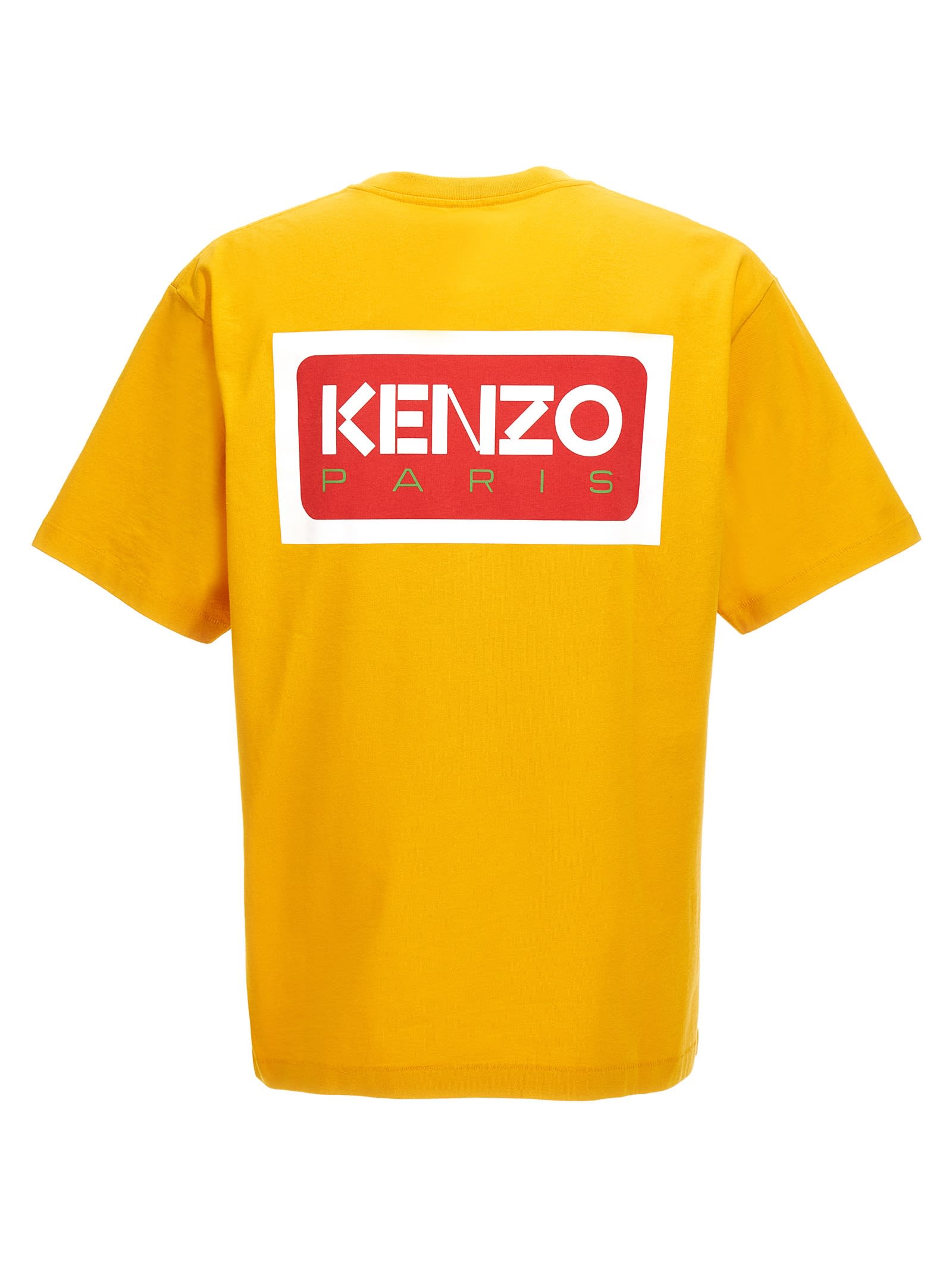 Shop Kenzo Paris T-shirt In Yellow