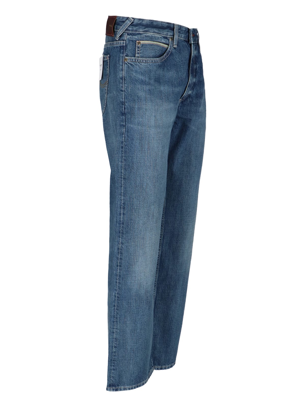 Paul Smith Straight Leg Trousers With Belt Loops