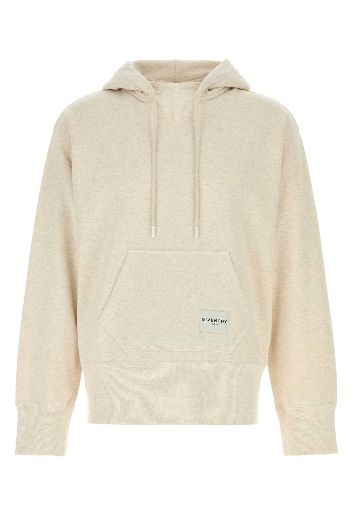 Givenchy Melange Cream Cotton Sweatshirt