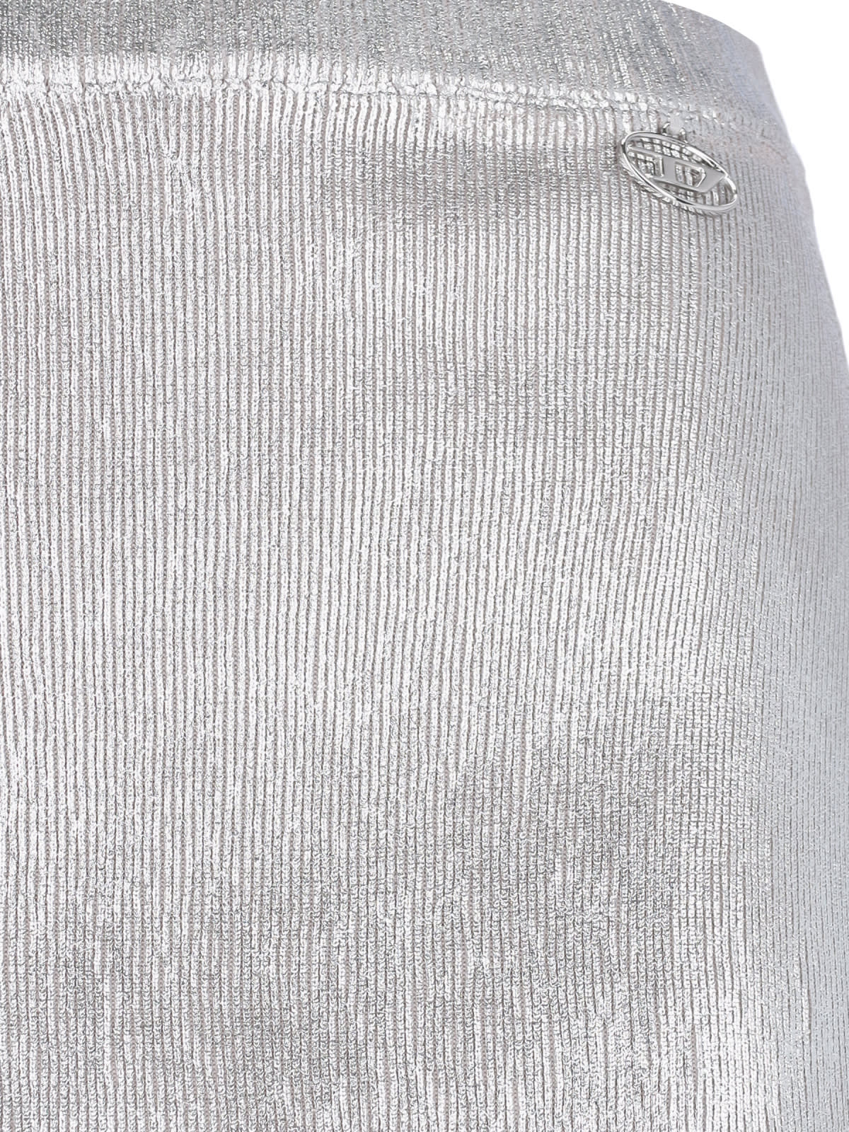 Diesel M-isi Skirt In Silver