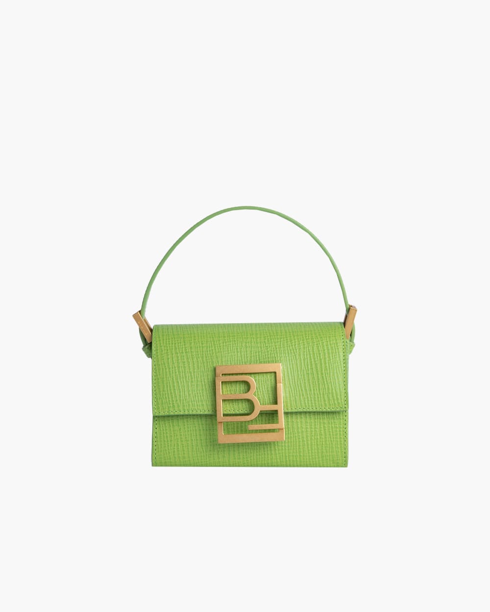 BY FAR Embossed Leather Fran Bag