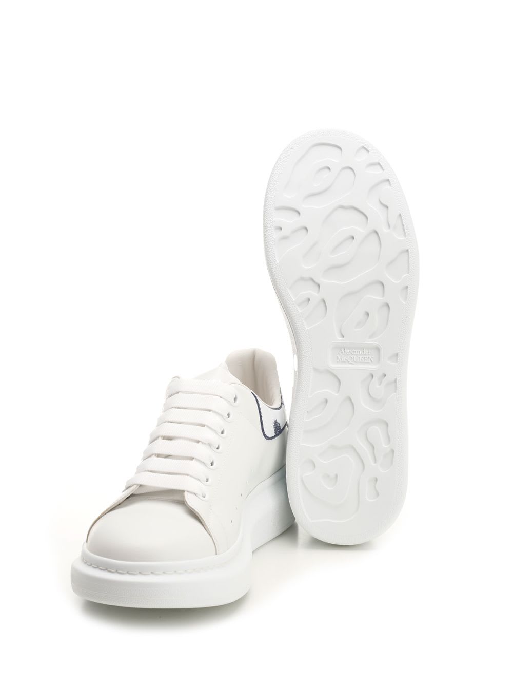 Shop Alexander Mcqueen Oversize Sneaker In White