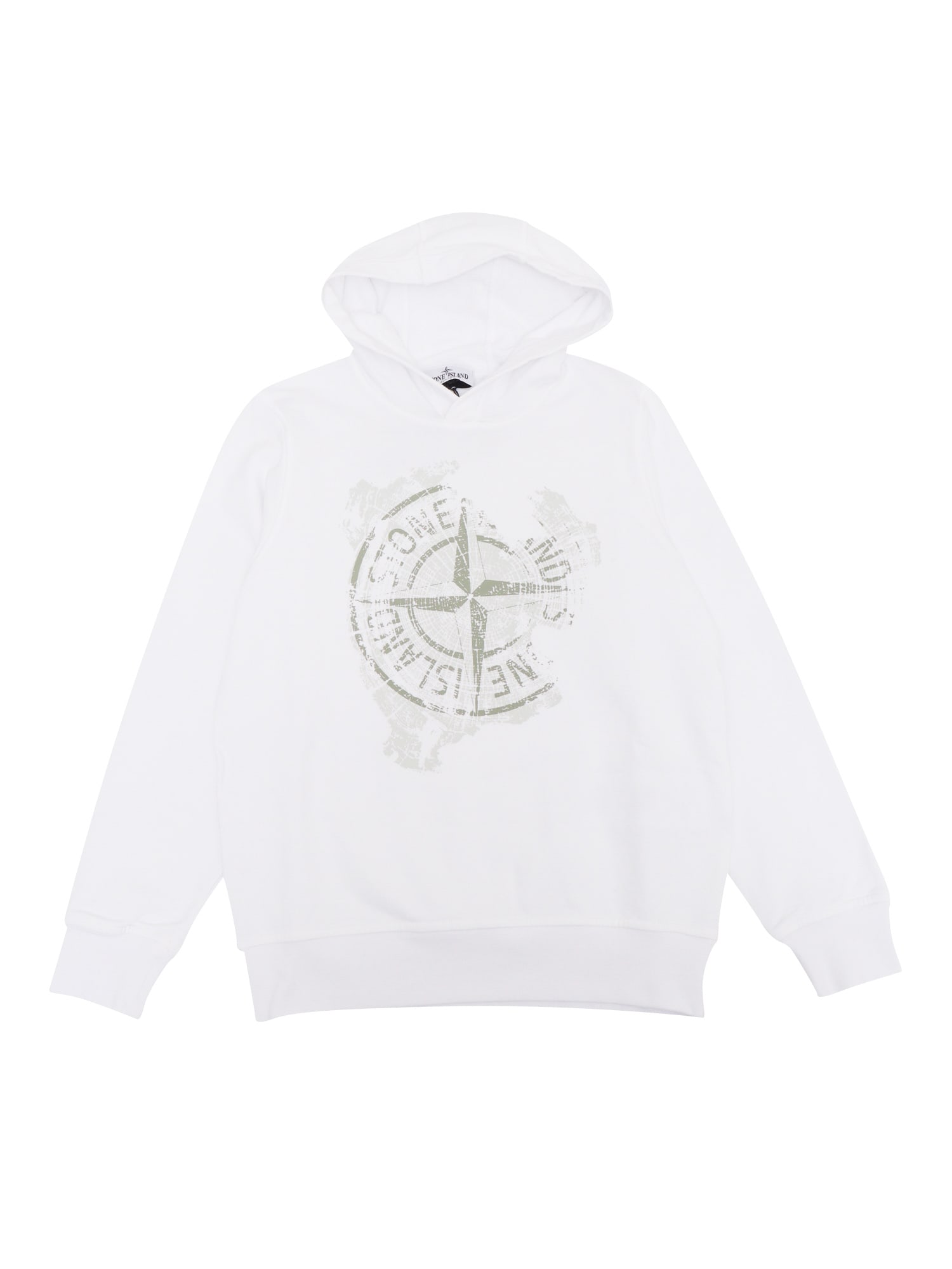 Stone Island Sweatshirt In White