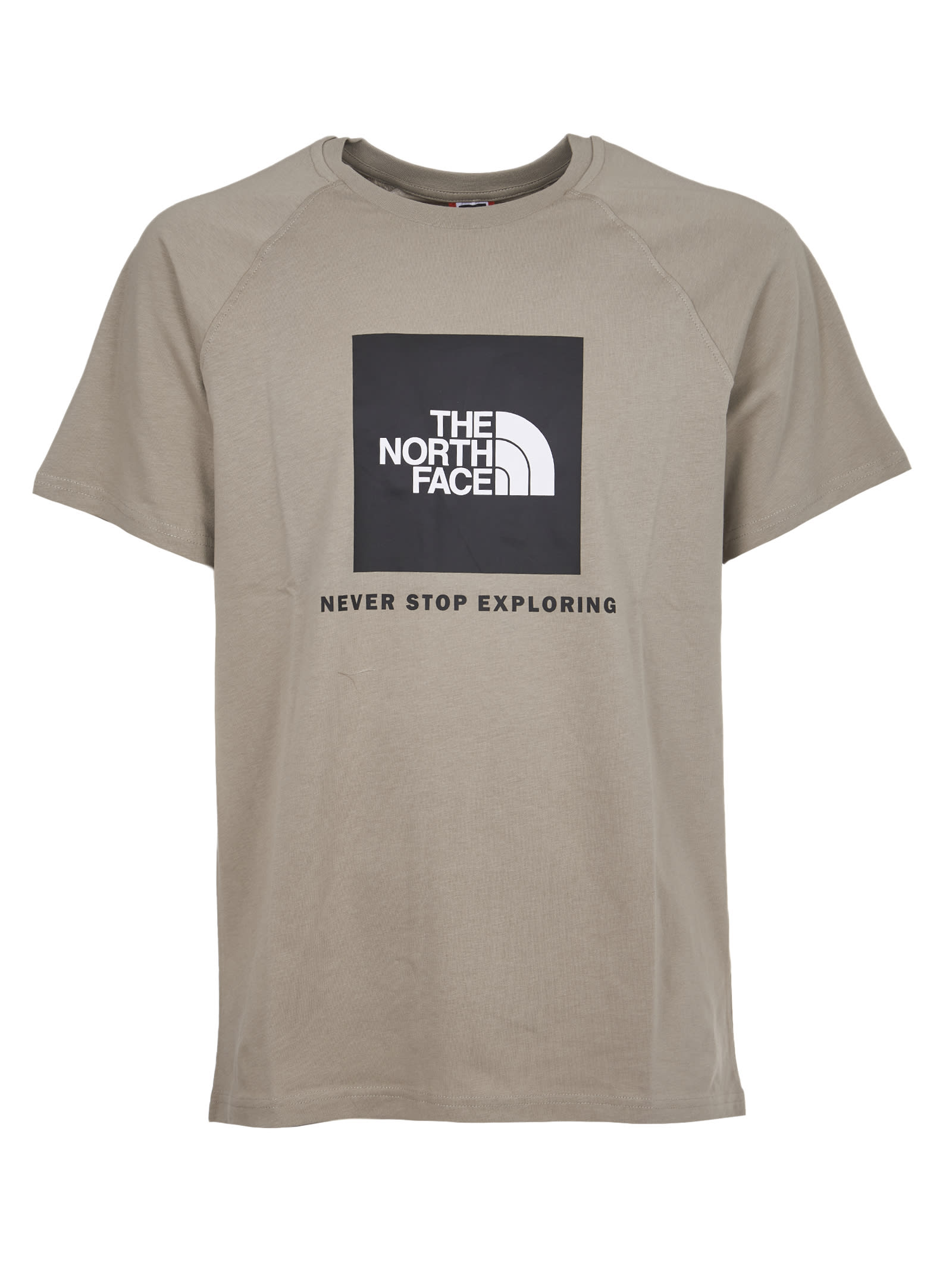 The North Face Mineral Grey T-shirt With Logo