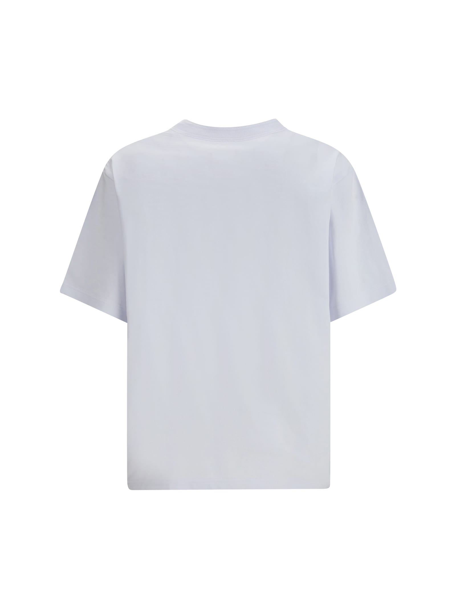 Sacai White Cotton T-shirt In White