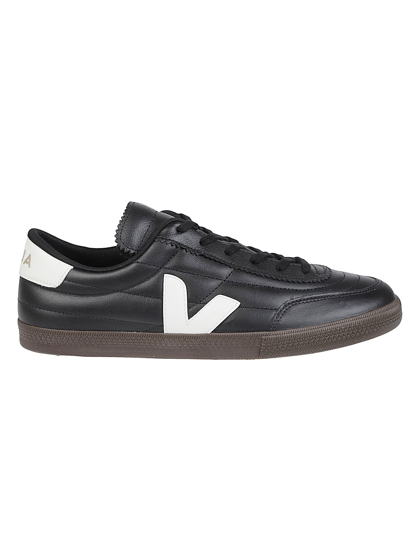 Veja Panenka Quilted Leather Sneakers In Black