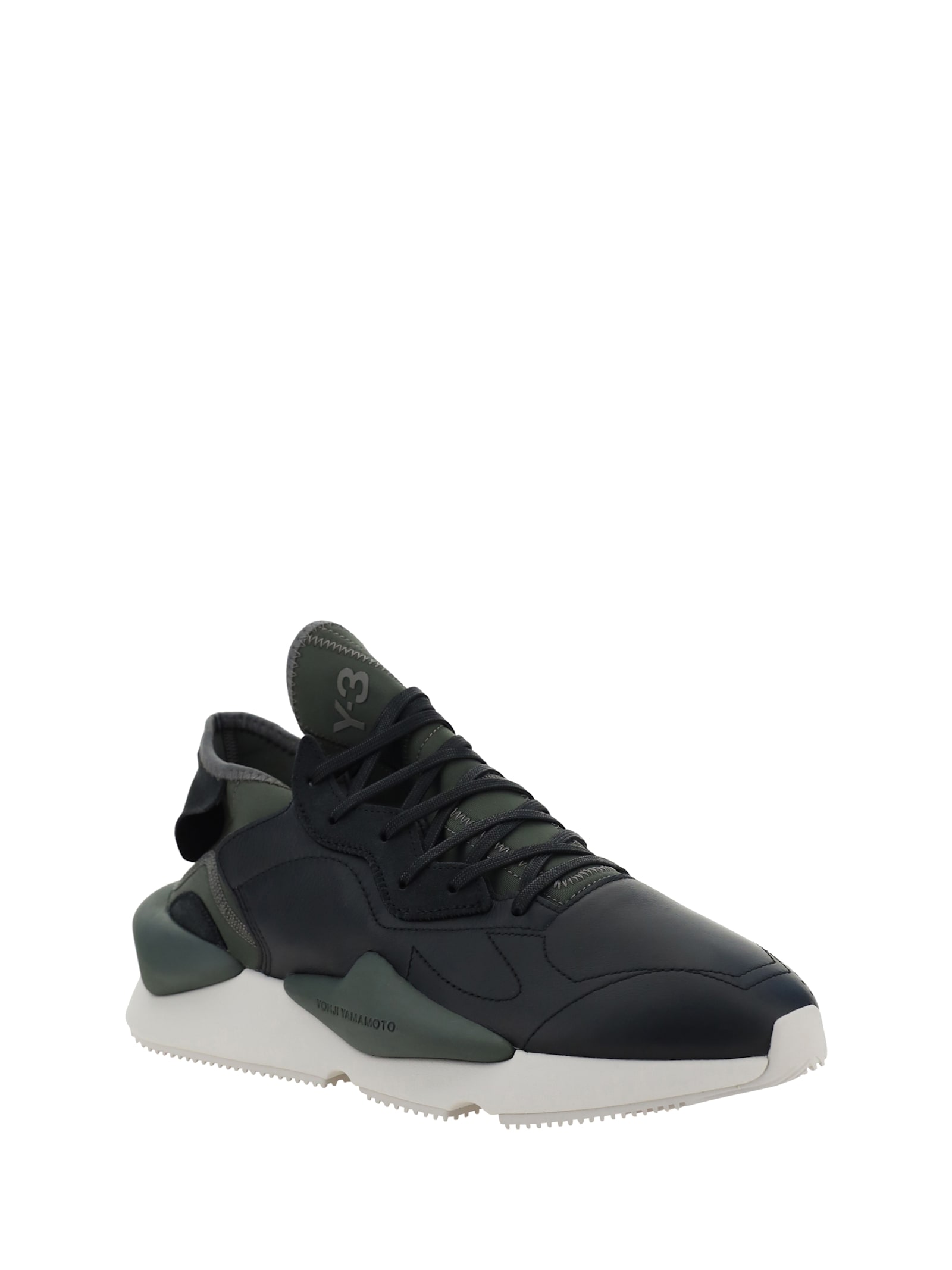 Shop Y-3 Kaiwa Sneakers In Black