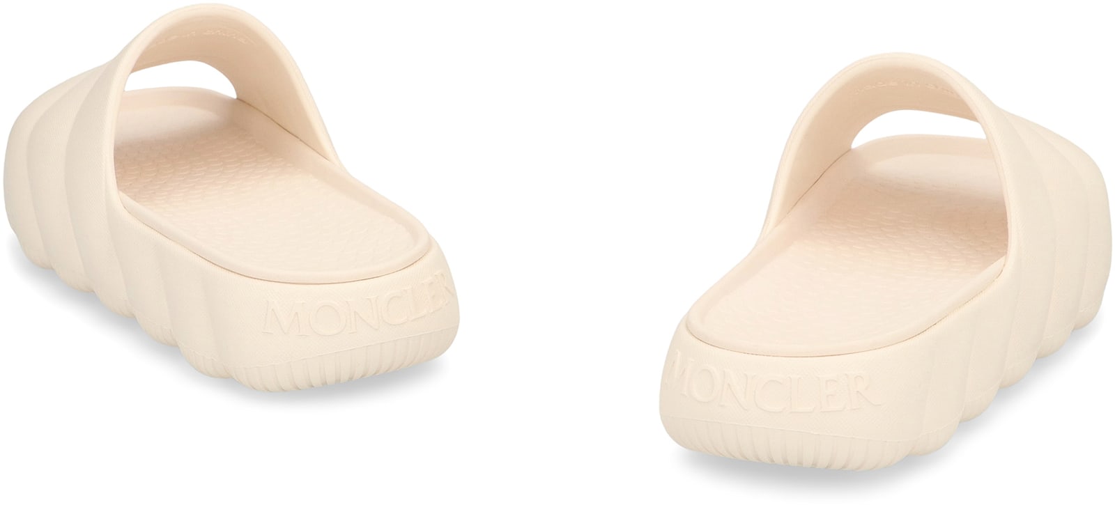 Shop Moncler Lilo Rubber Slides