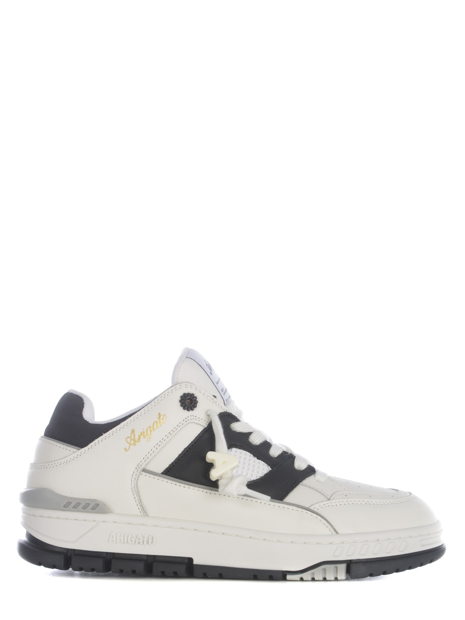 Shop Axel Arigato Sneakers  Area Lo In Leather In Bianco