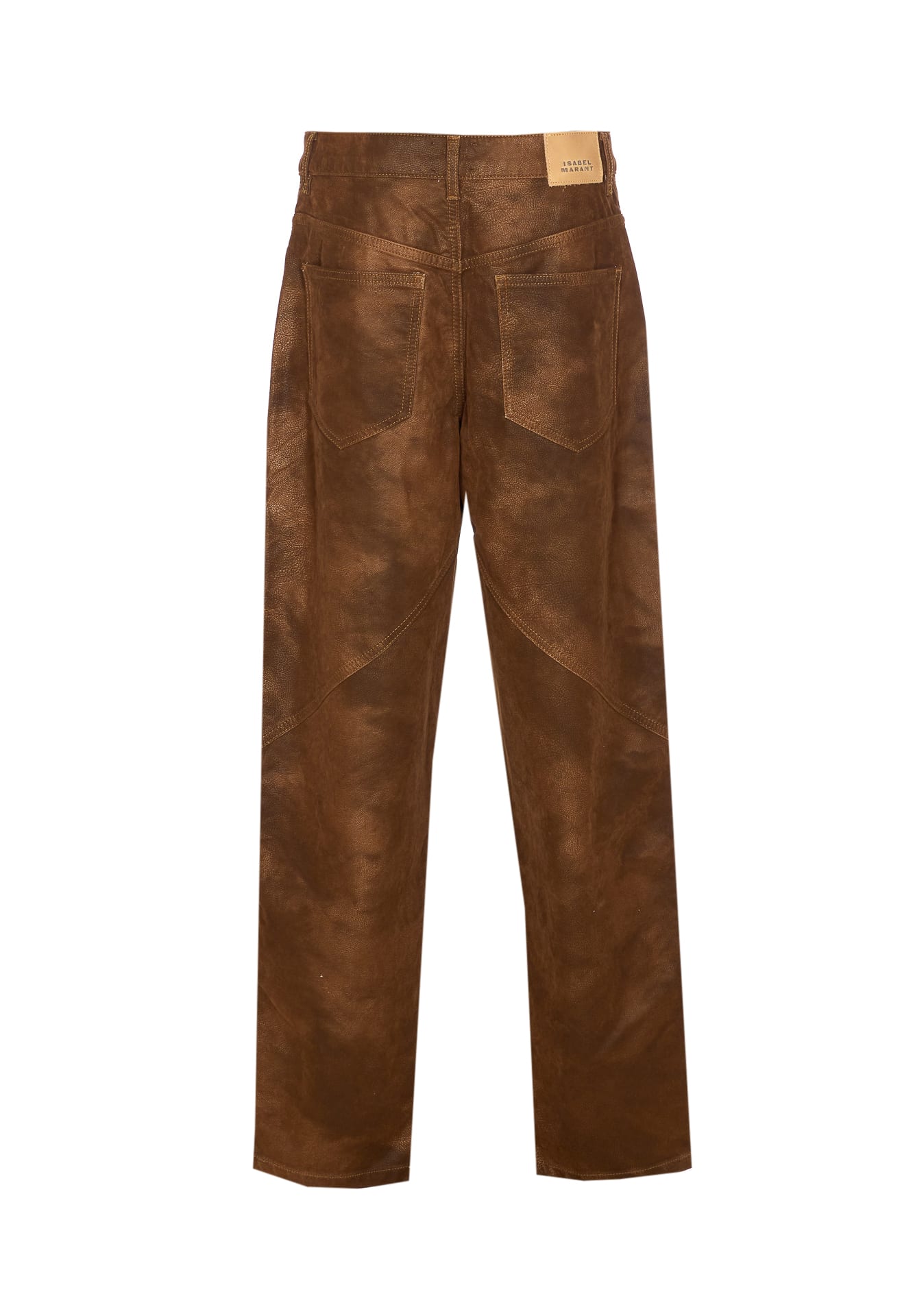 Isabel Marant Étoile Kelvina Pants In Brown