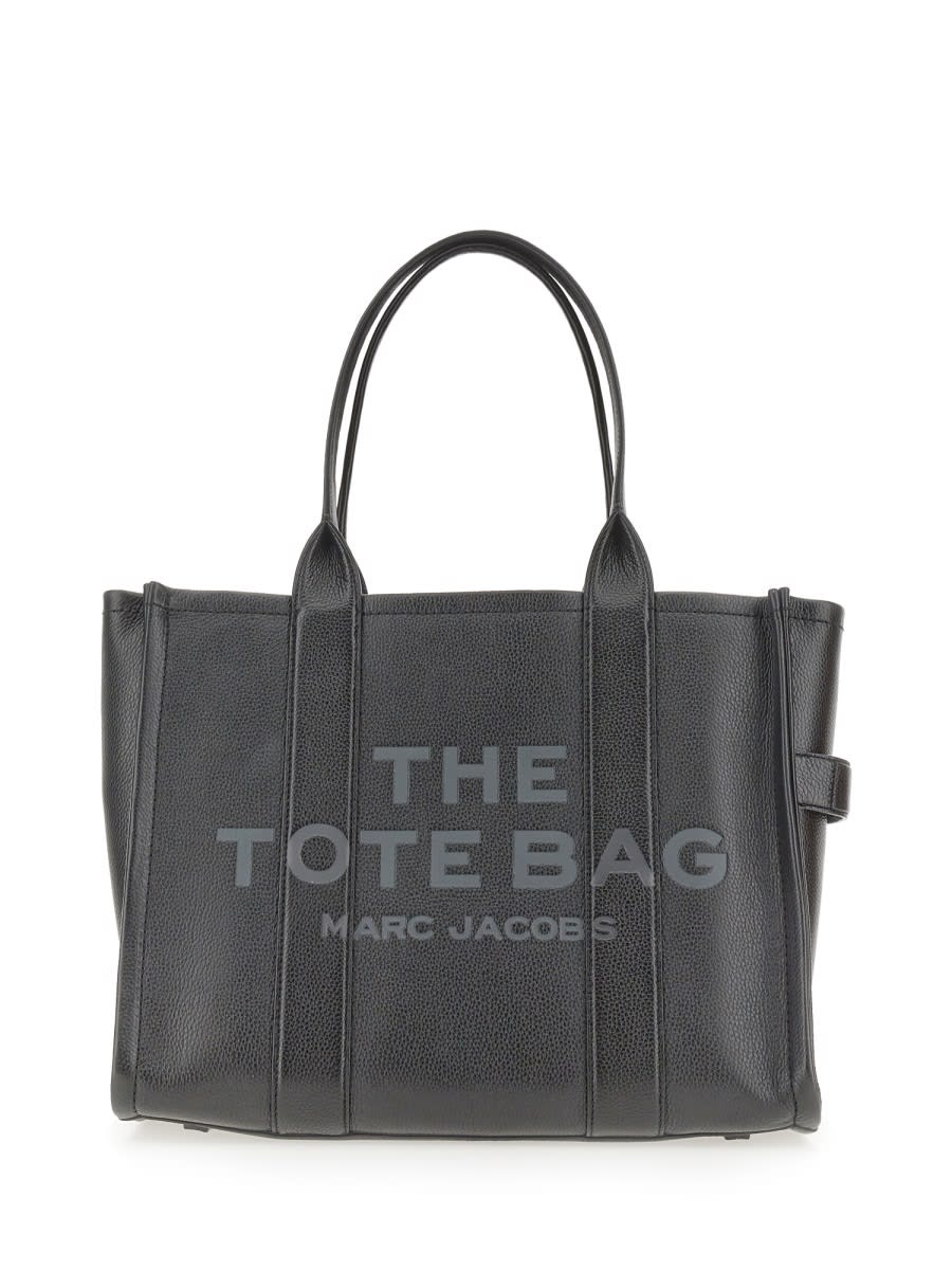 Shop Marc Jacobs The Tote Large Bag In Black