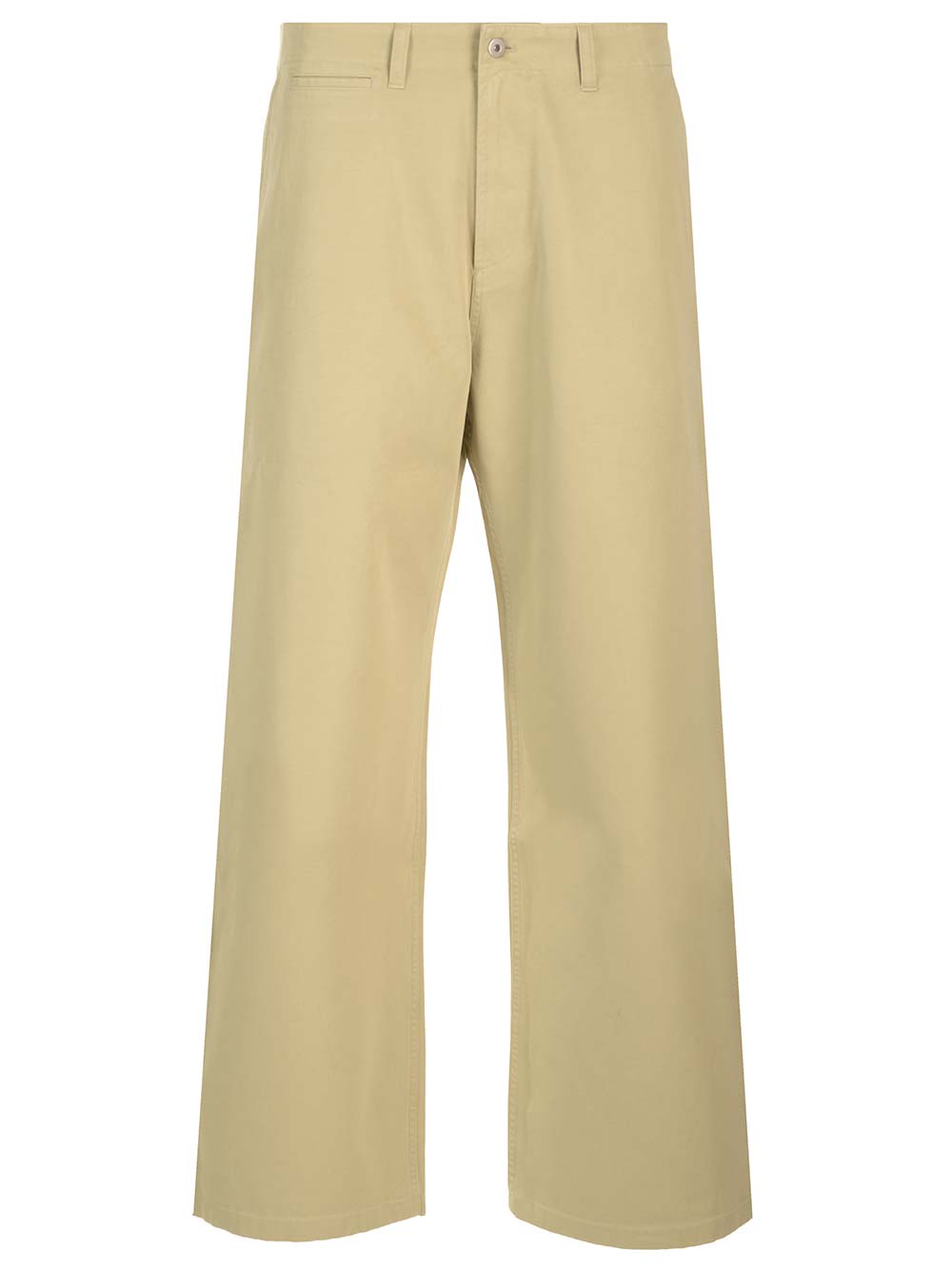 BURBERRY WIDE LEG CHINO TROUSERS
