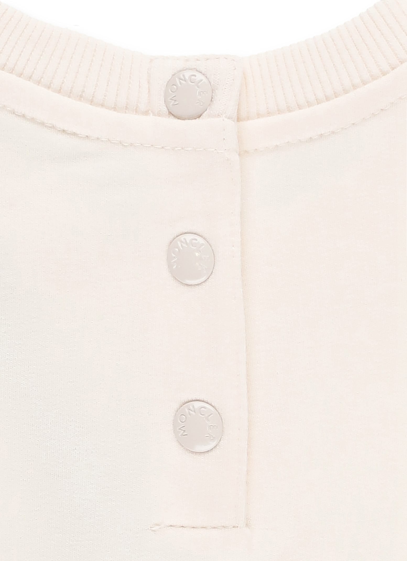 Moncler Logoed Dress In Brown