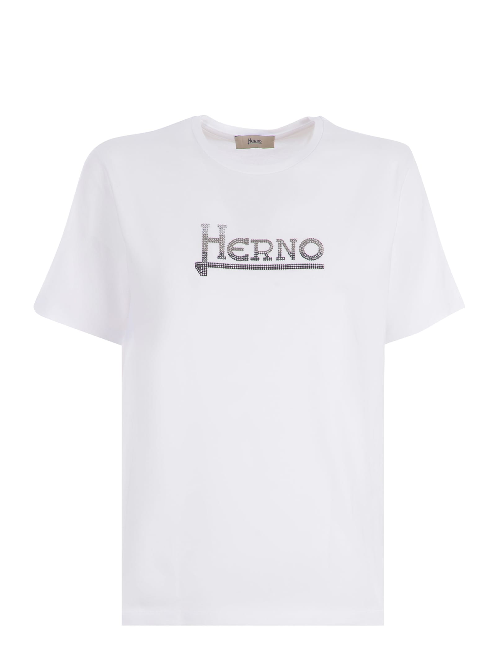 T-shirt Herno In Cotone