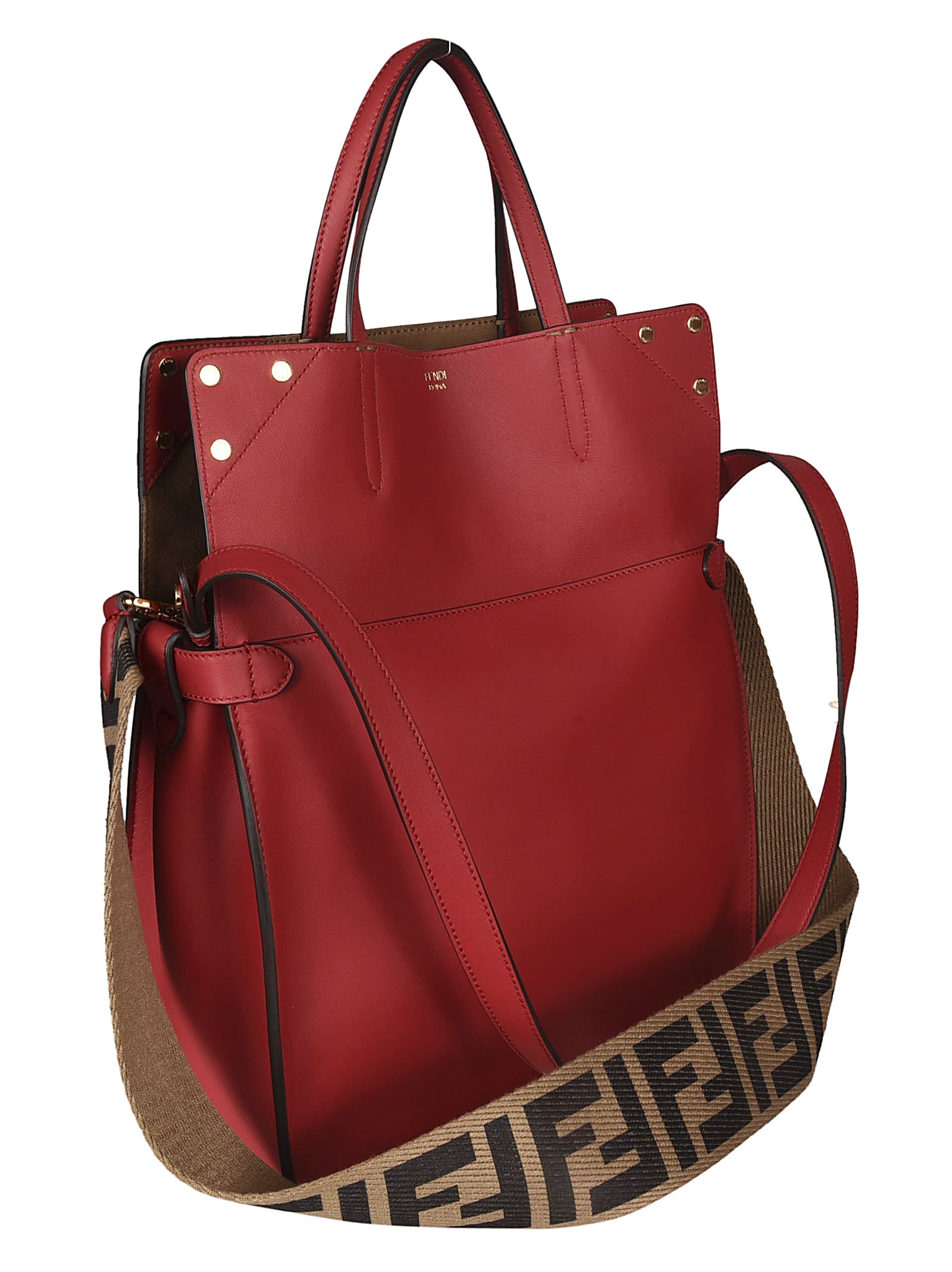 Fendi Fendi Regular Flip Shoulder Bag - Red - 10808180 | italist
