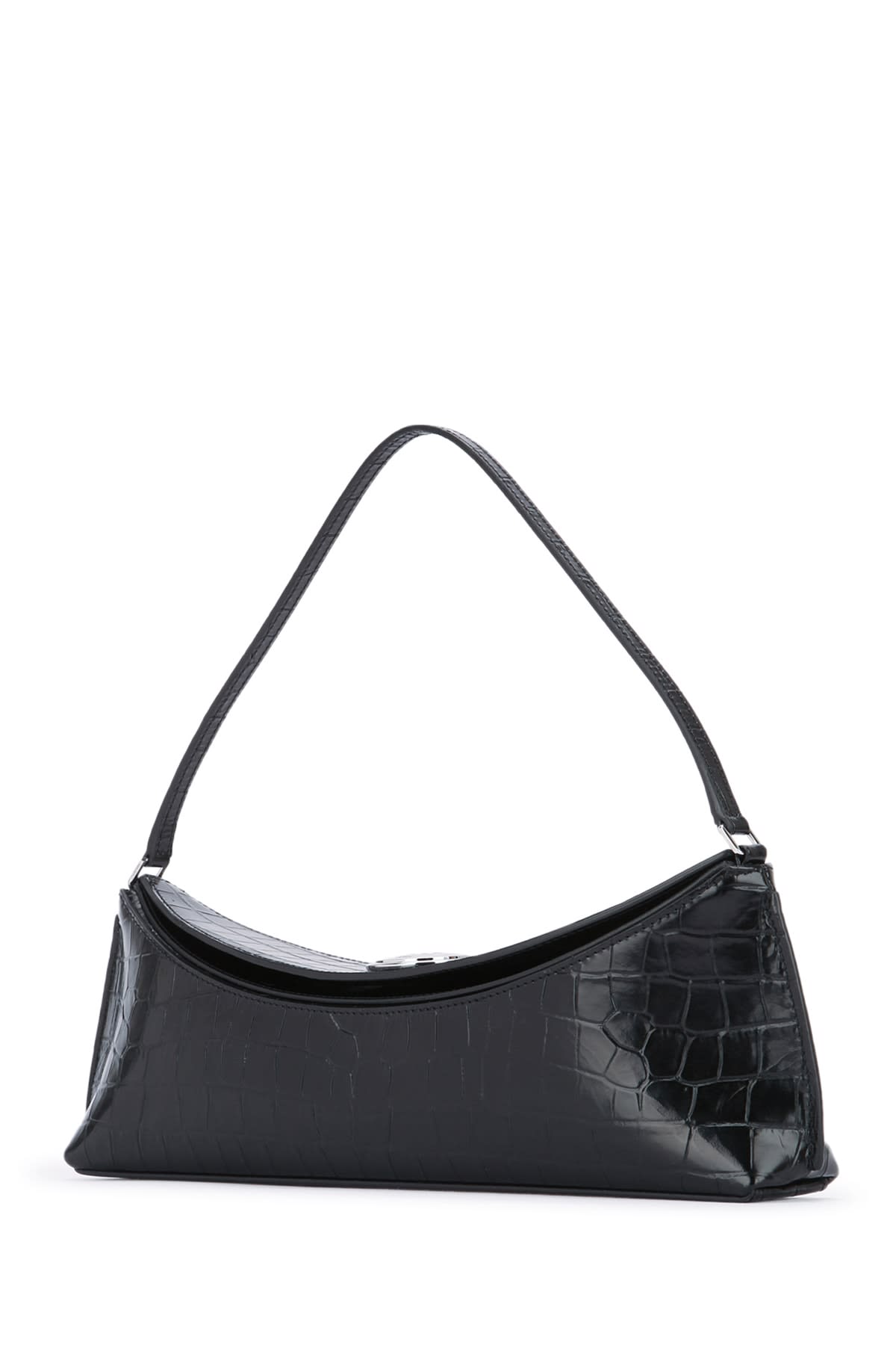 Jacquemus Women Ovalo Shoulder Bag In Black
