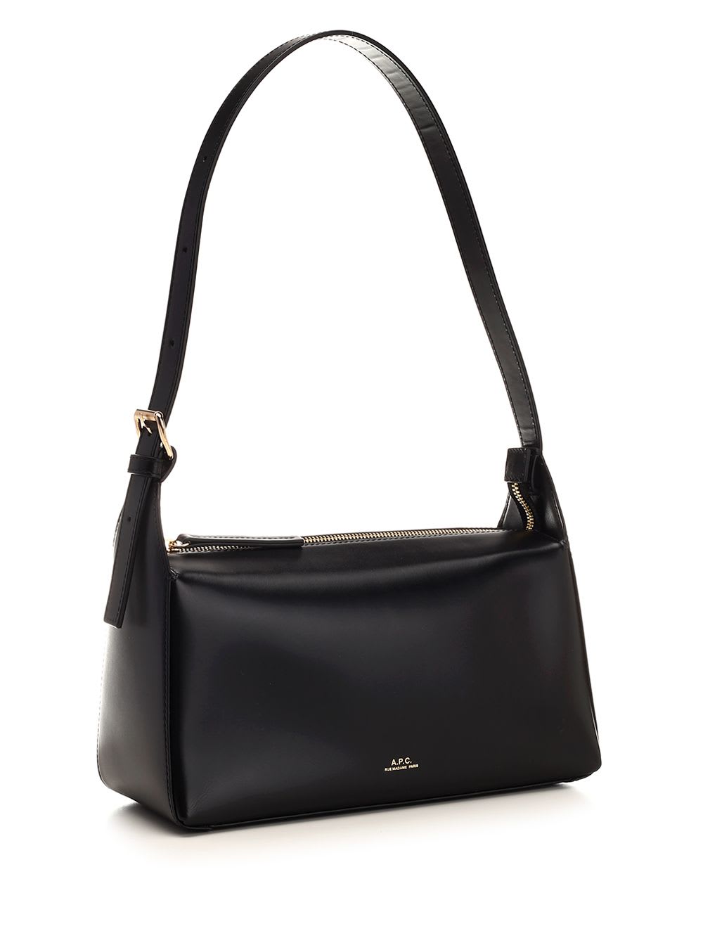 Shop Apc Virginie Baguette Bag In Black