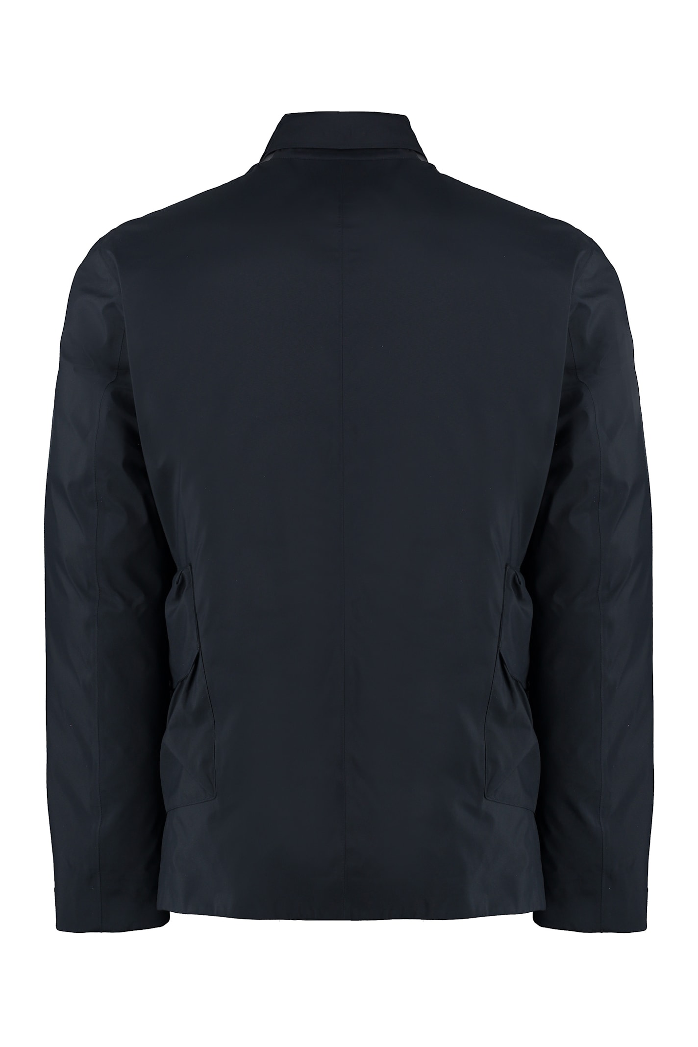 Shop C.p. Company Technical Fabric Jacket With Internal Removable Down Jacket In Blue