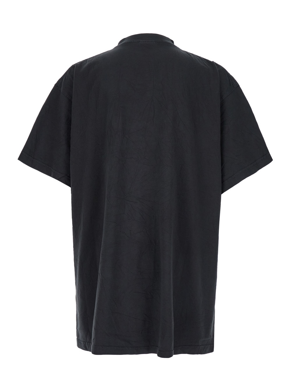 Shop Balenciaga Oversized T-shirt In Black