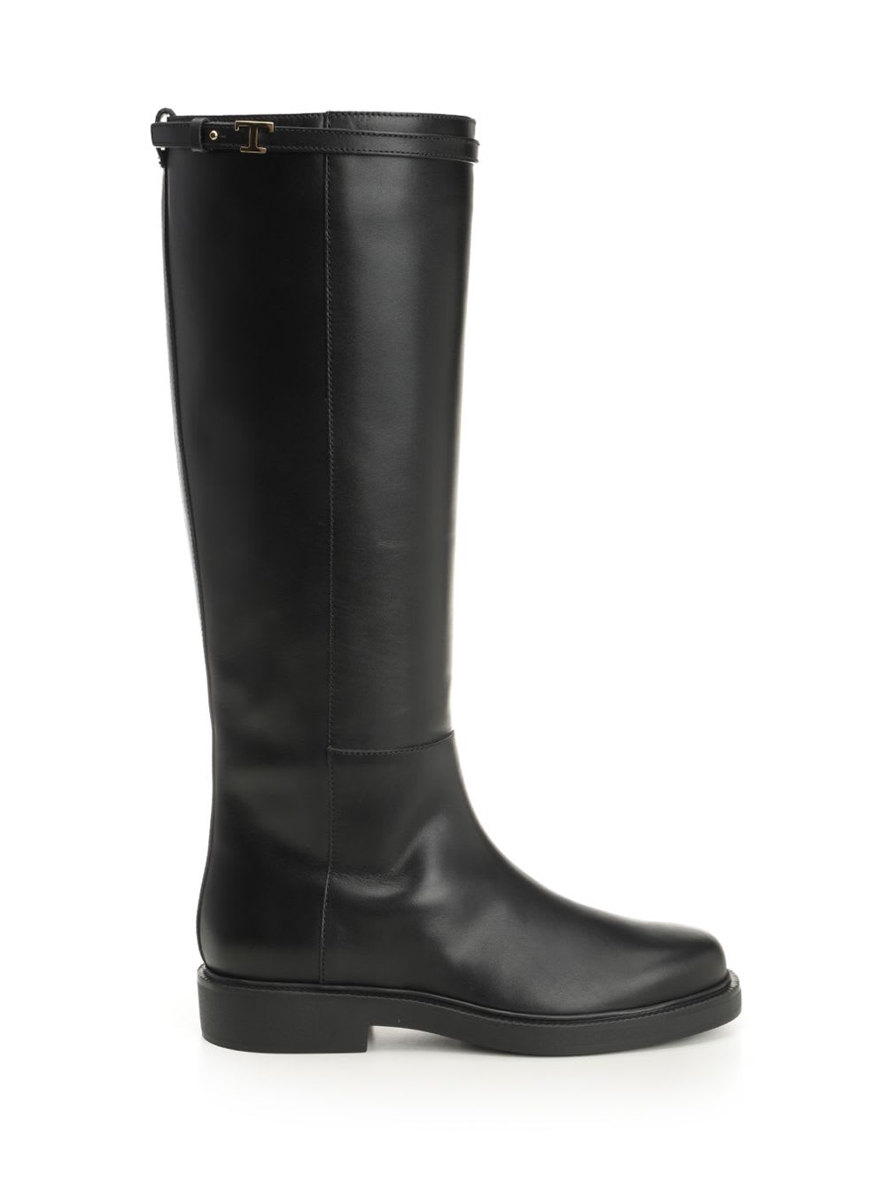 Tod's Leather Boot In Black