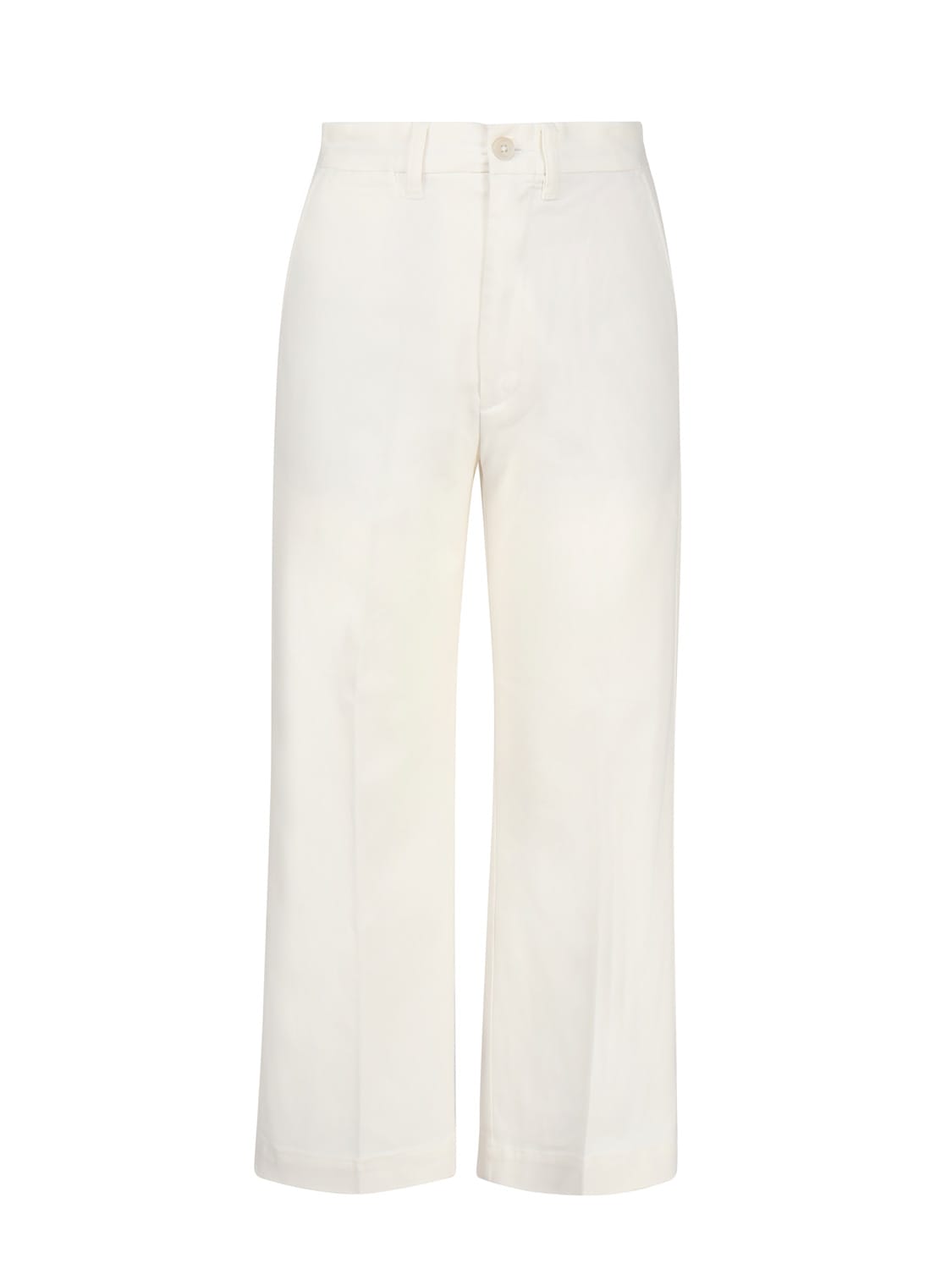 Flared Cropped Trousers