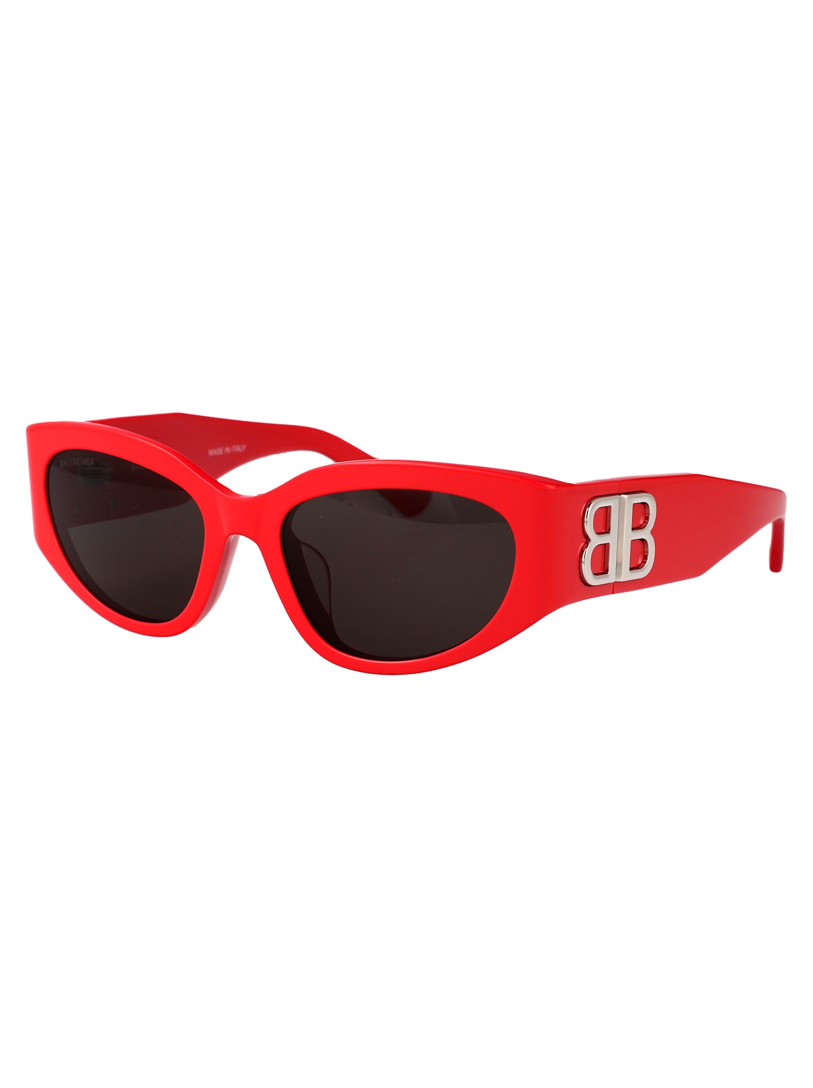 Balenciaga Bb0324sk Sunglasses In Red-red-grey