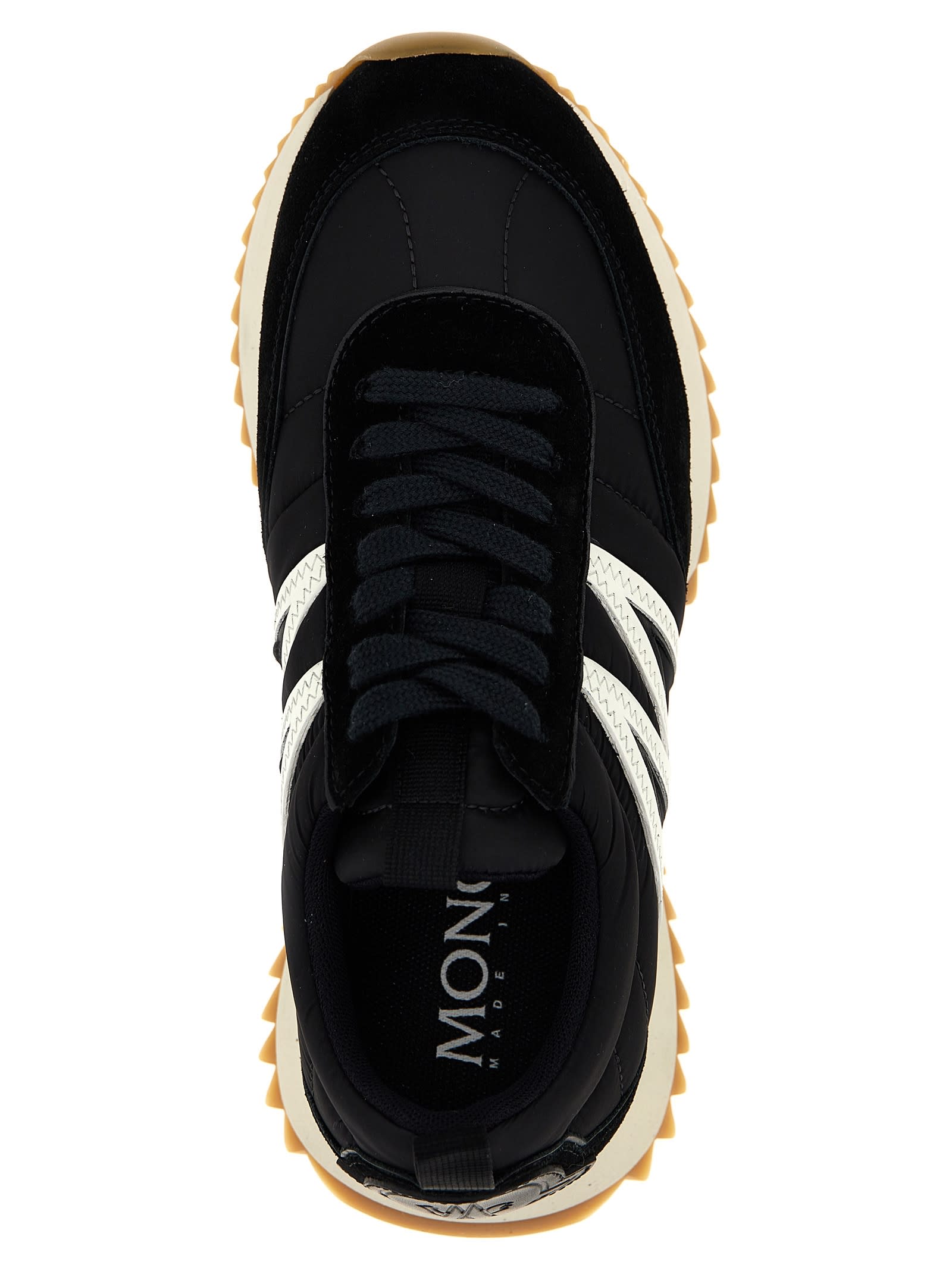 Shop Moncler Pacey Sneakers In Blue