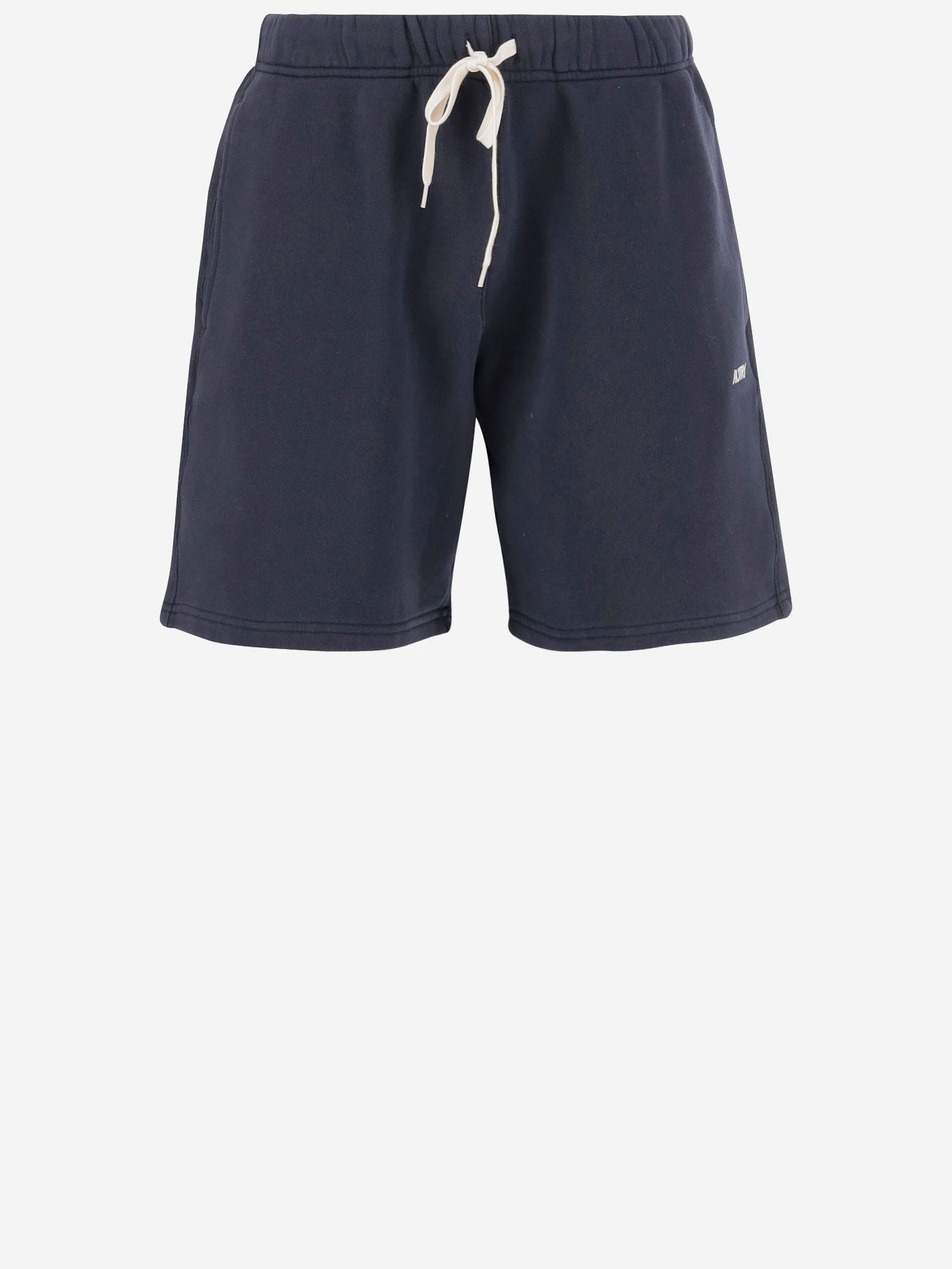 Cotton Short Pants With Logo