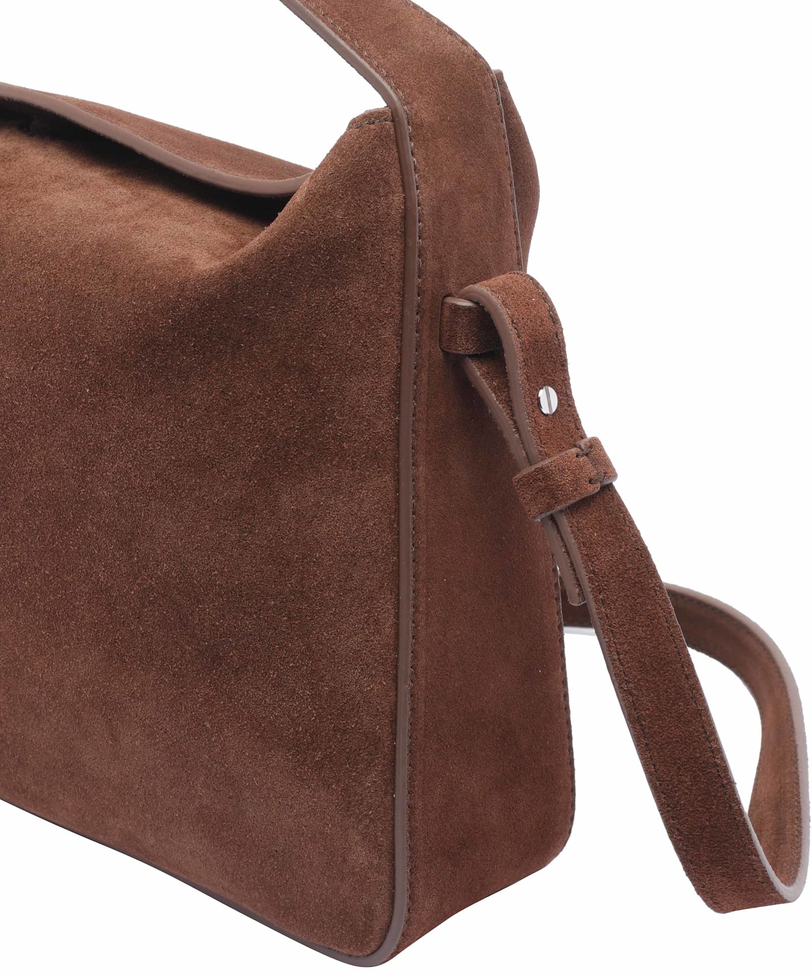 Aesther Ekme Top-handle Suede-leather Shoulder Bag
