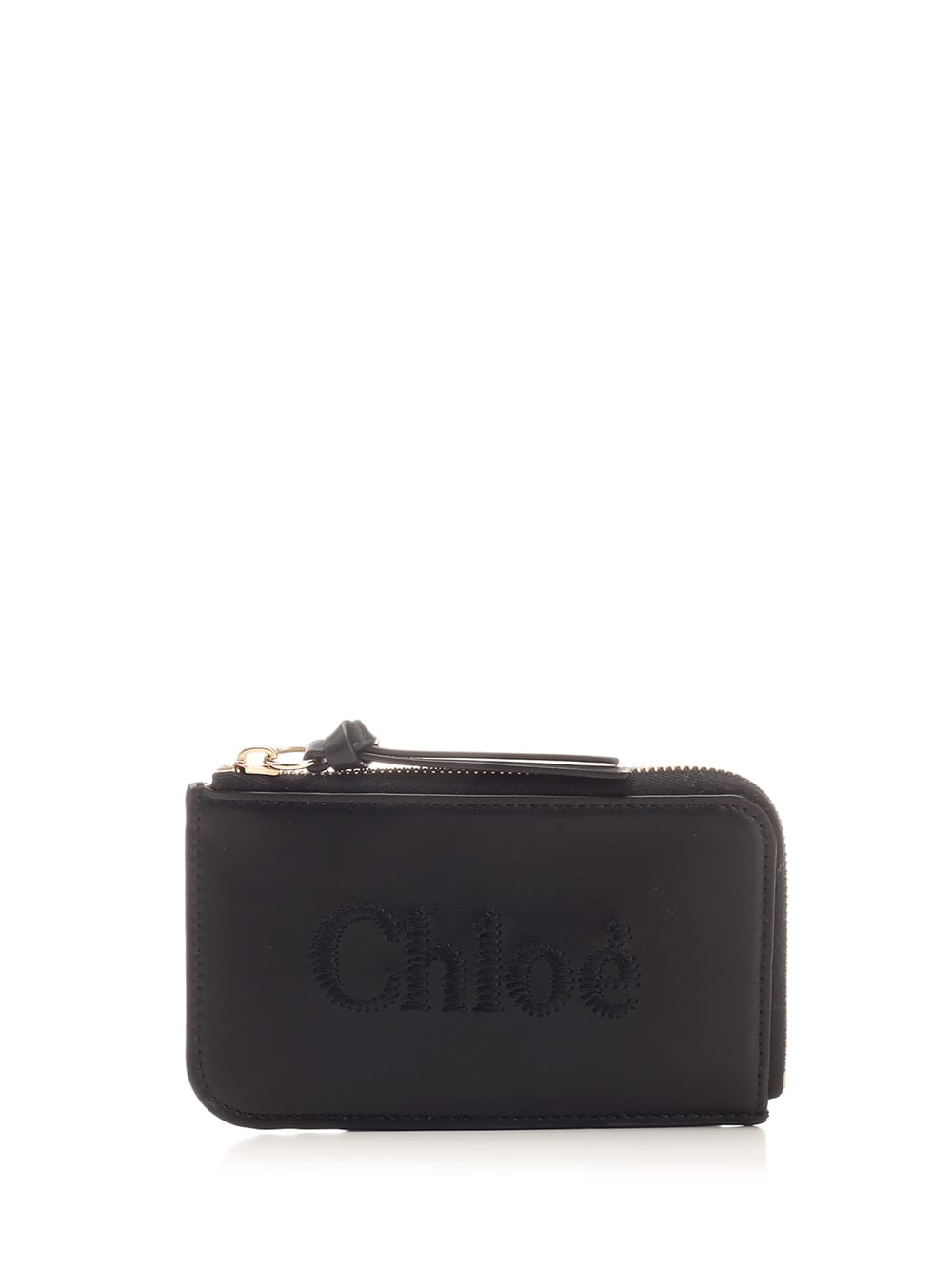 Shop Chloé Black Chlo Ense Card Holder In Nero