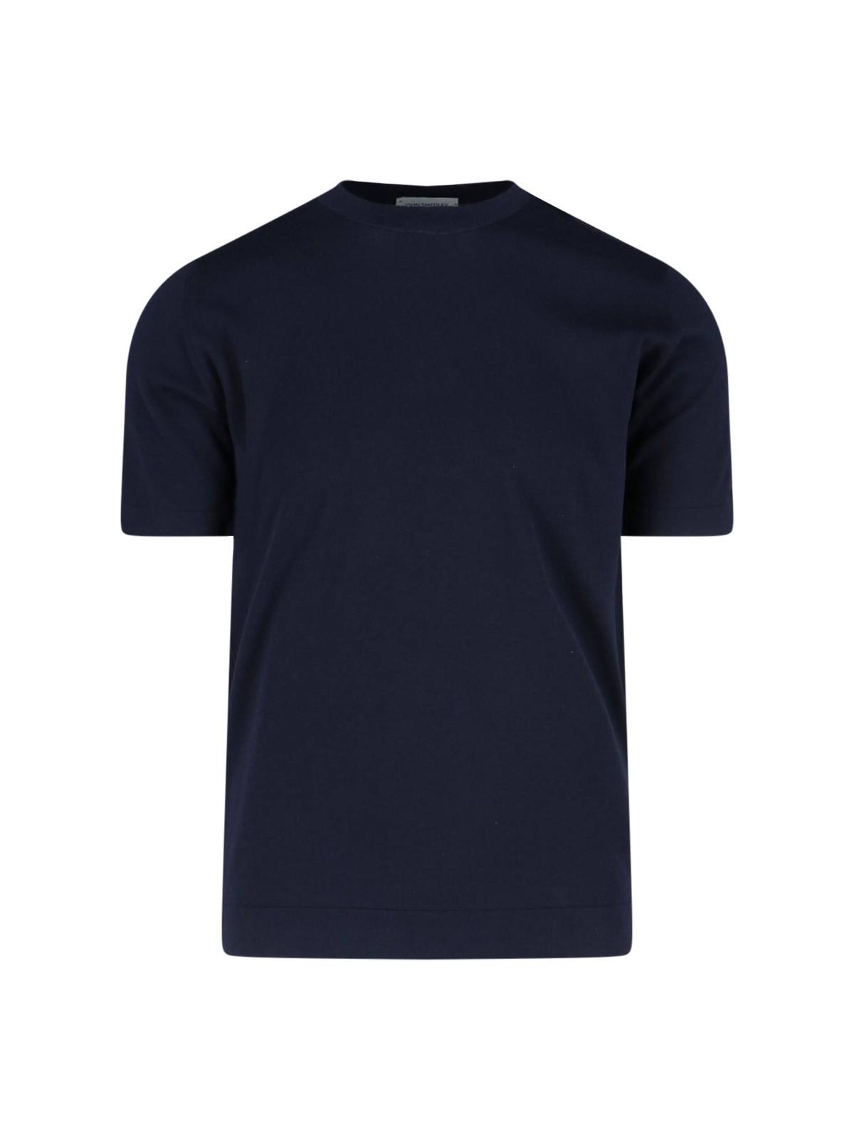 John Smedley Kempton T-shirt In Blue