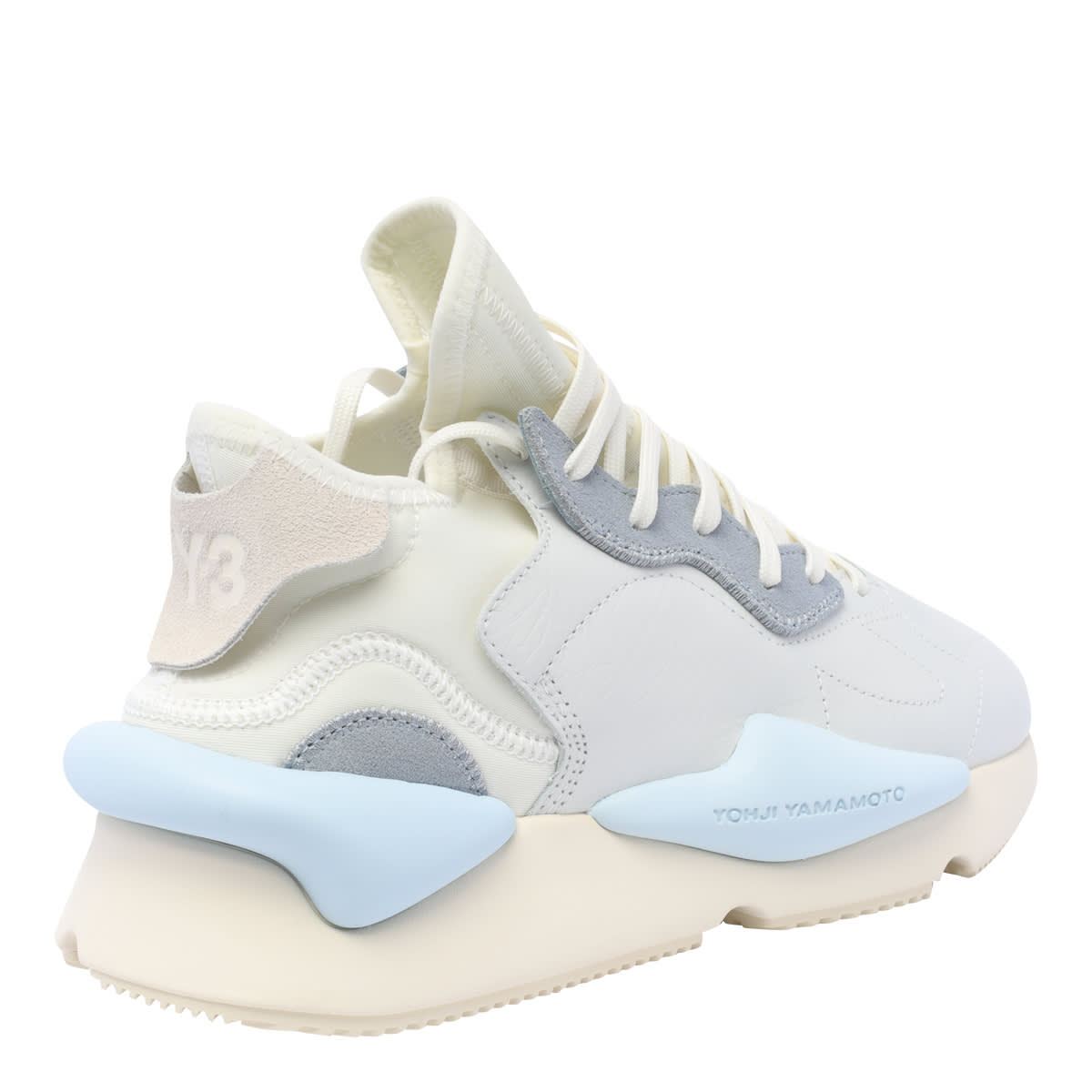 Shop Y-3 Kaiwa Sneakers In White