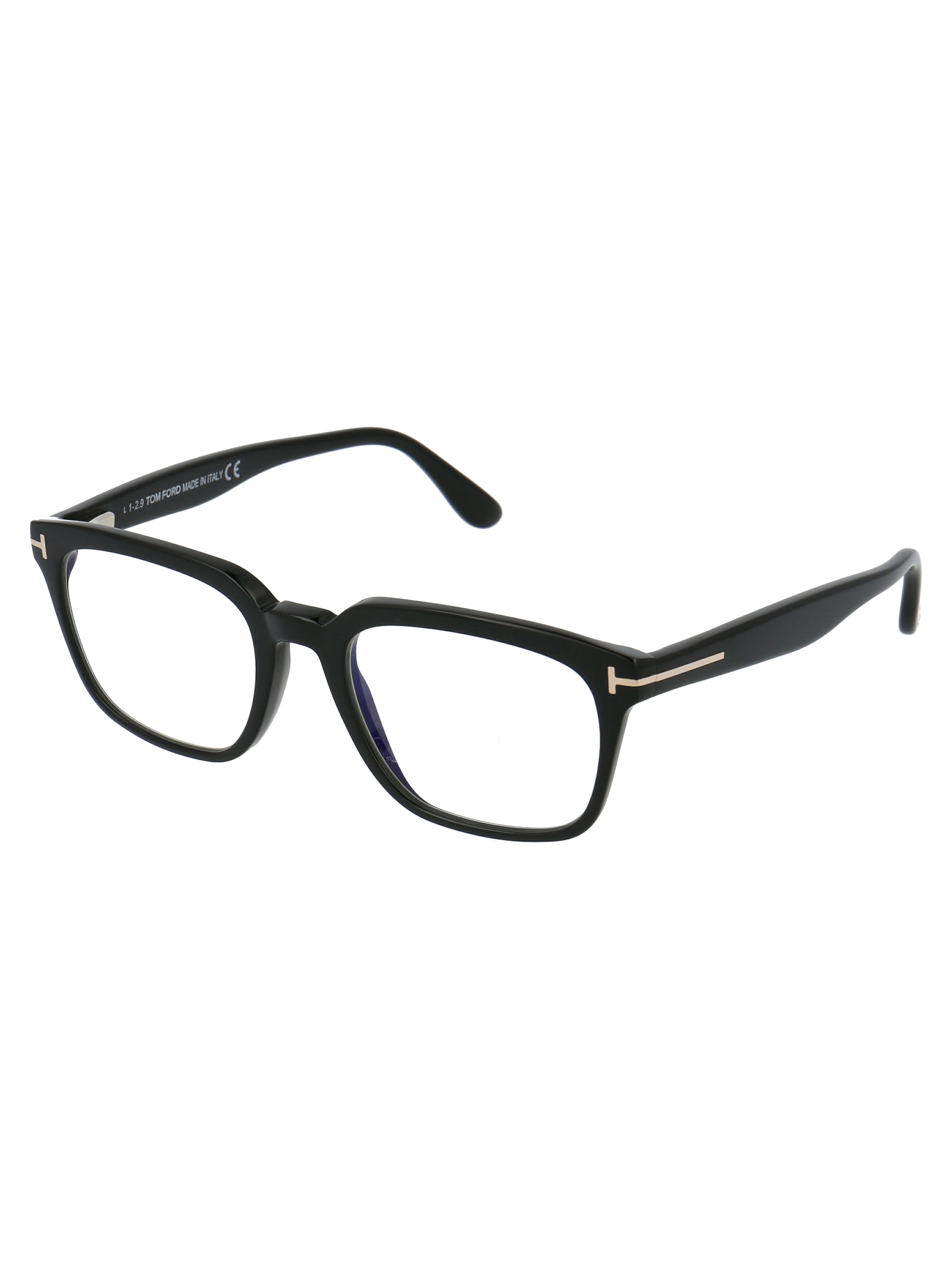 Shop Tom Ford Ft5626-b Glasses In 001 Nero Lucido