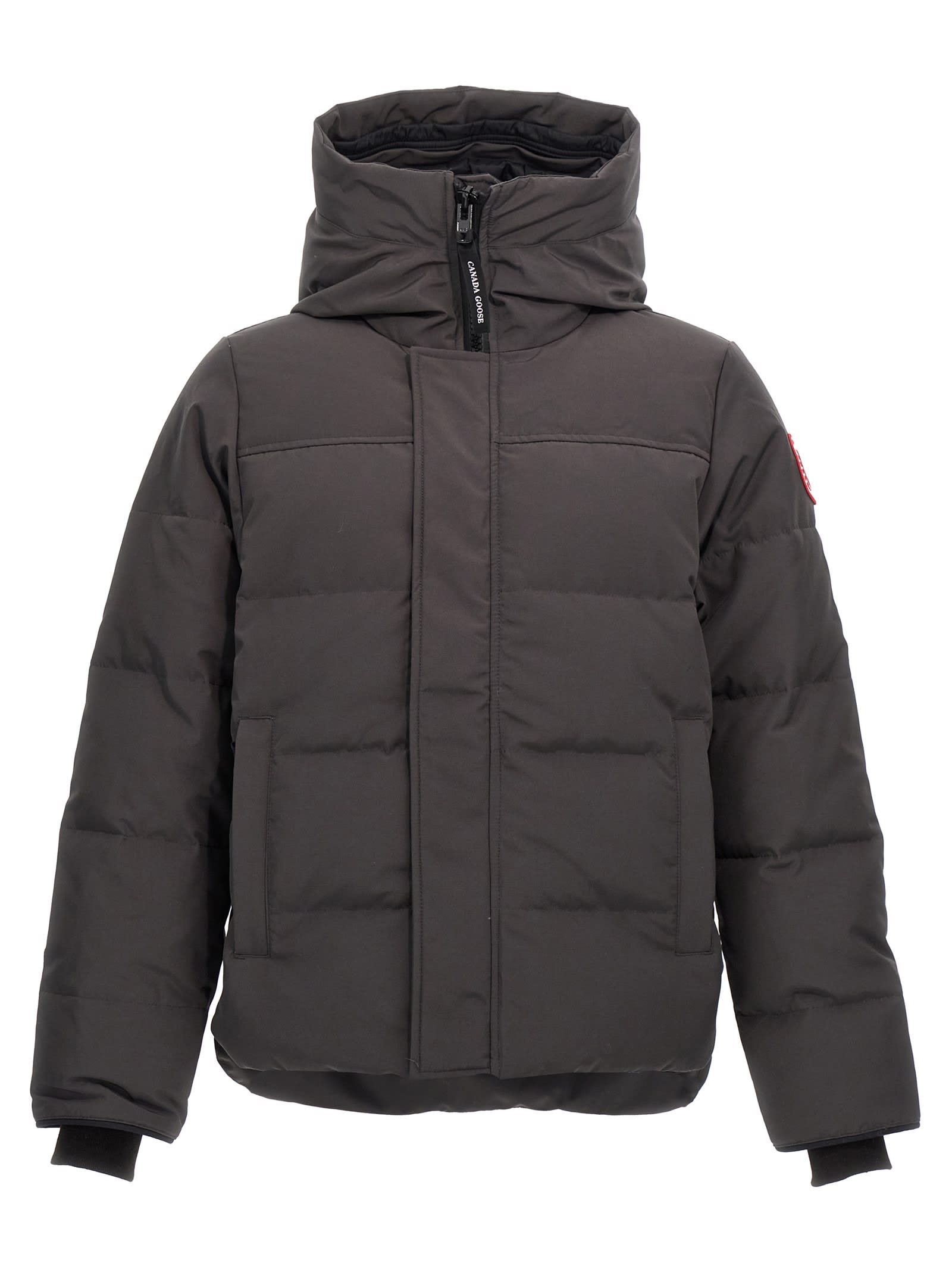 Shop Canada Goose Macmillan Parka In Gray