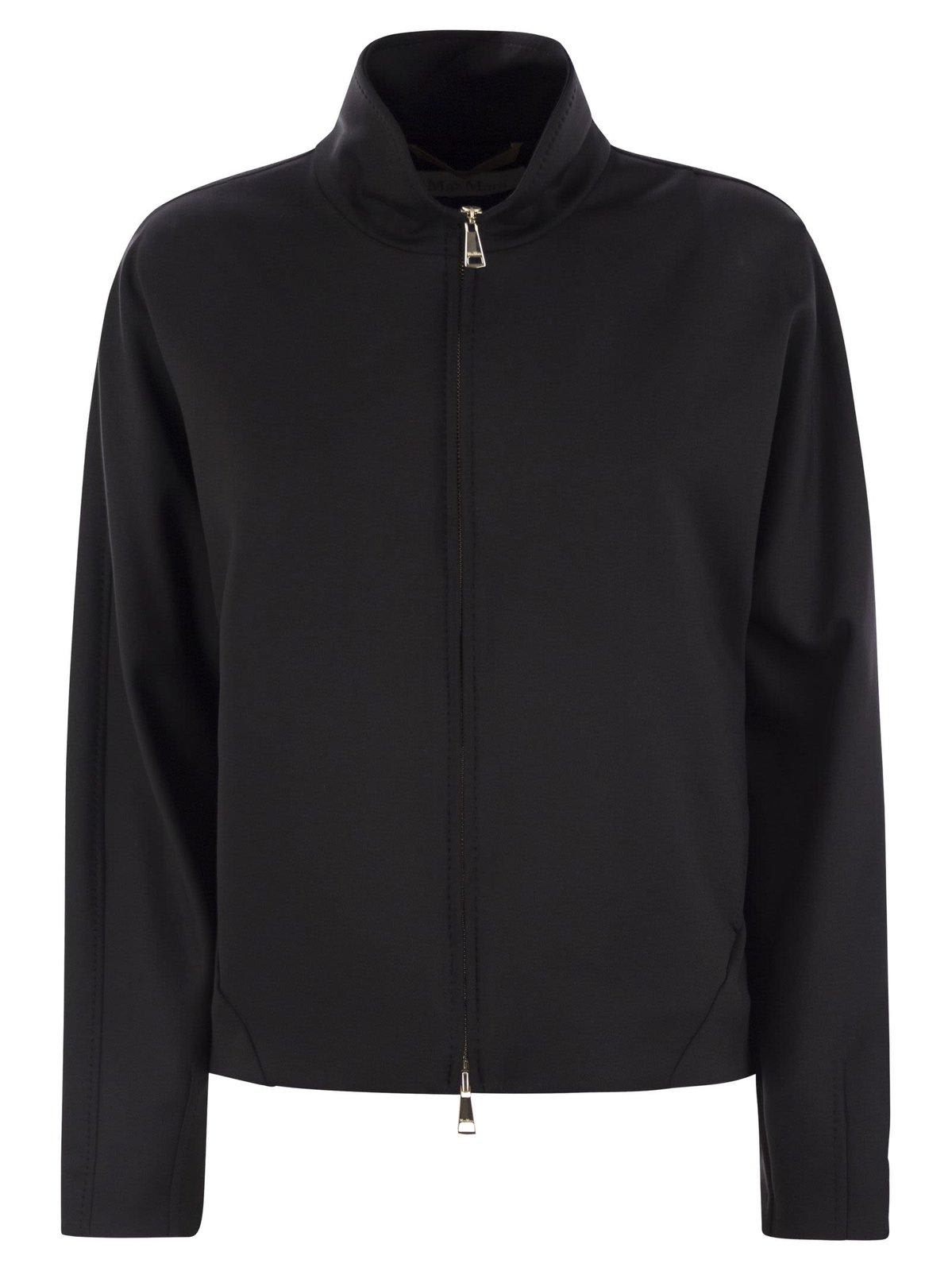 Max Mara plava Black Polyamide Blend Sweatshirt