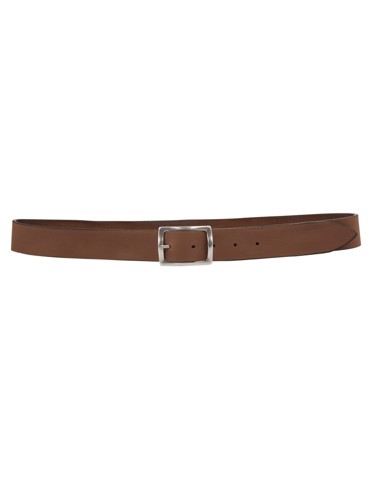 ORCIANI LIGHT BROWN HUNTING DOUBLE BELT IN SUEDE AND LEATHER 