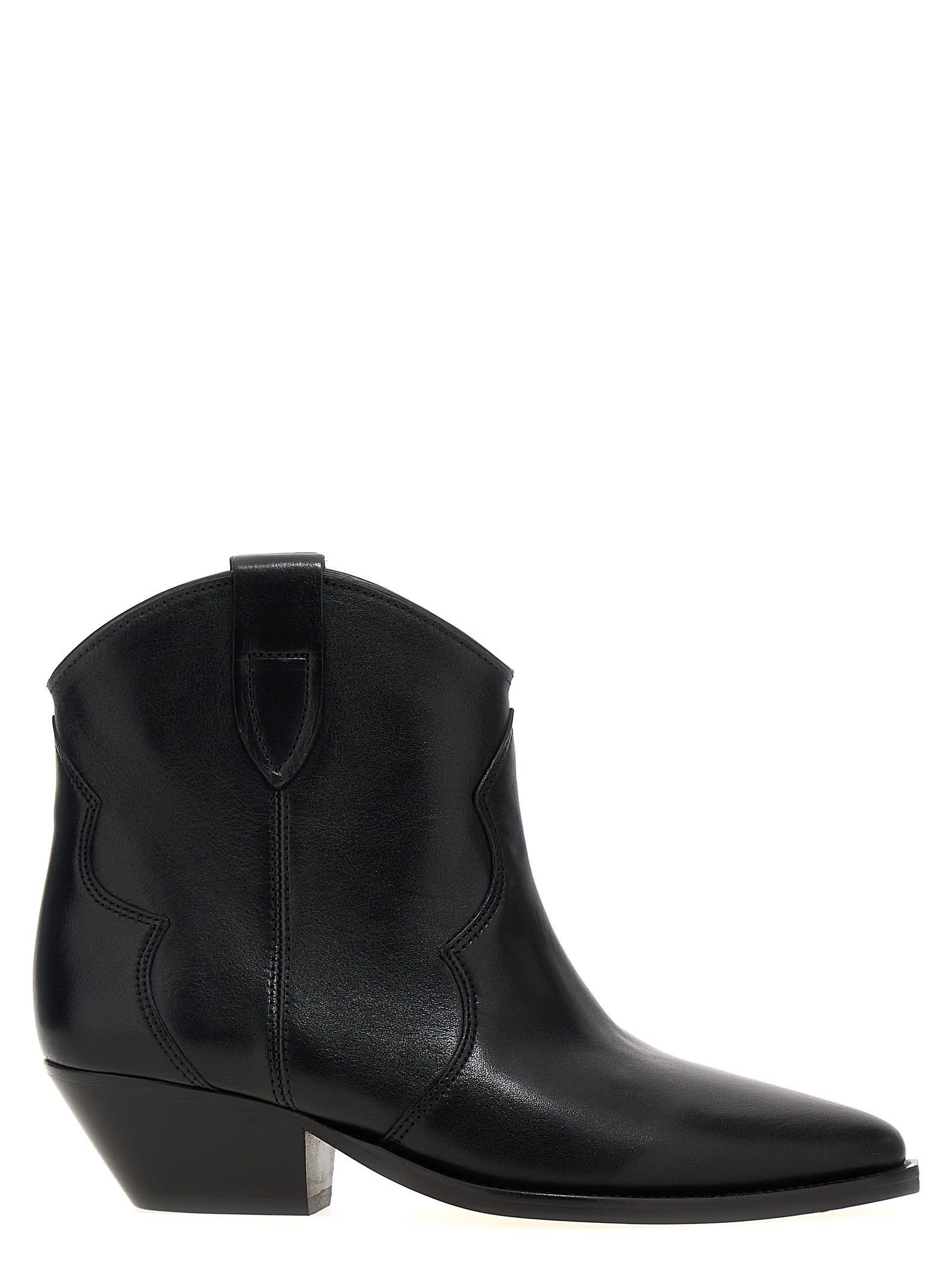 Shop Isabel Marant Dewina Ankle Boots In Black