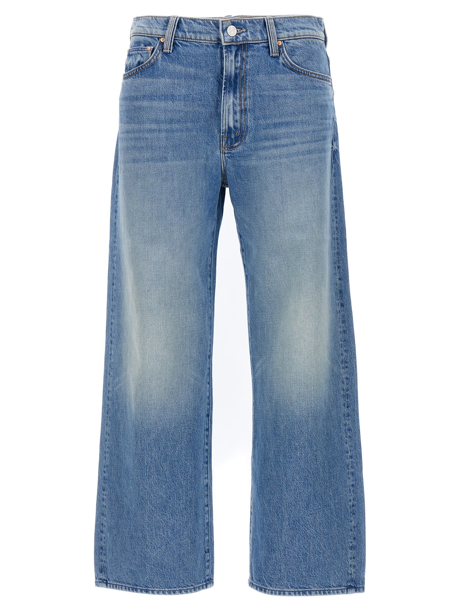 Shop Mother The Dodger Ankle Jeans In Rmc Romain Calm